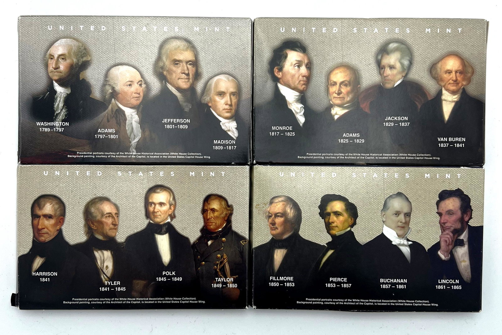 2007-2010 US Mint Presidential $1 Coin Proof Set (1 of 4)