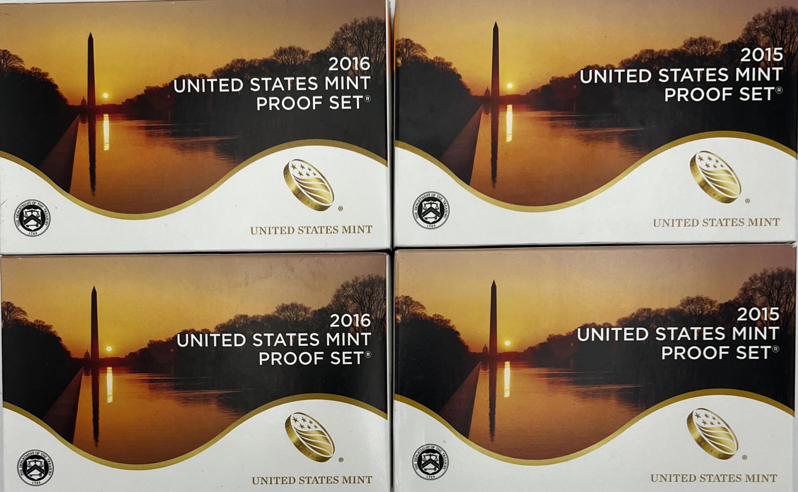 2015 2016 US Mint Proof Set Lot of 4 (1 of 1)
