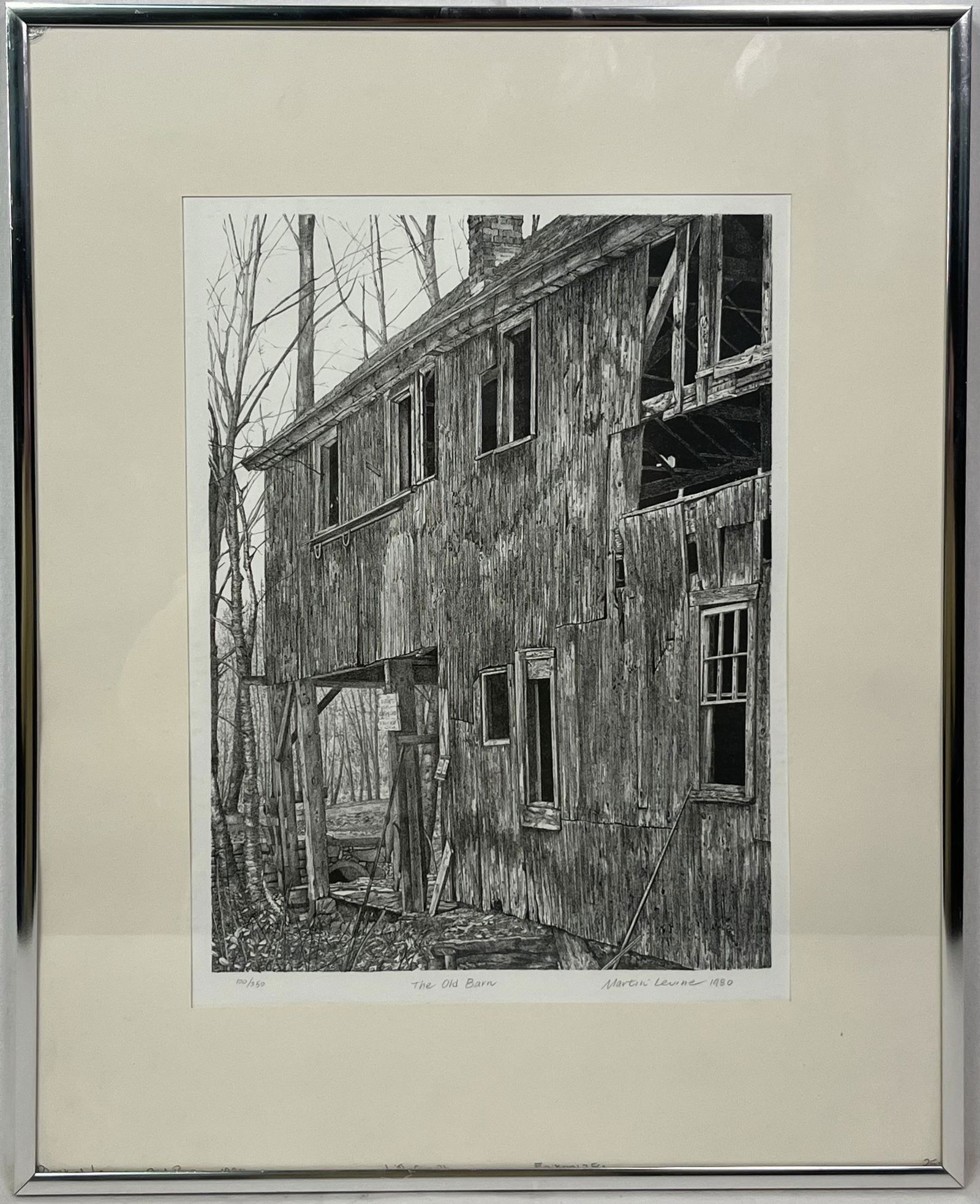 Martin Levine Lithograph Numbered & Signed (1 of 5)