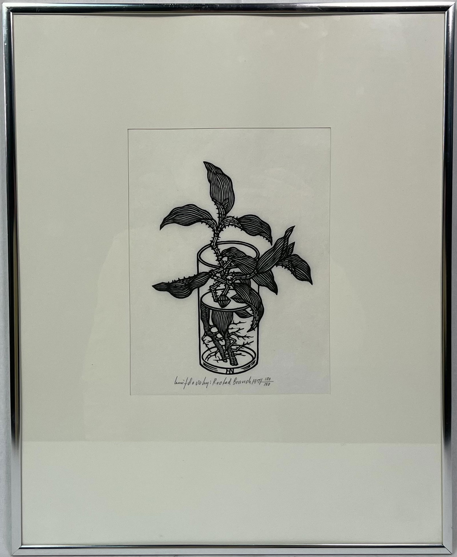 Jacques Hnizdovsky (Ukraine 1915-1985) Woodcut Print Signed (1 of 4)