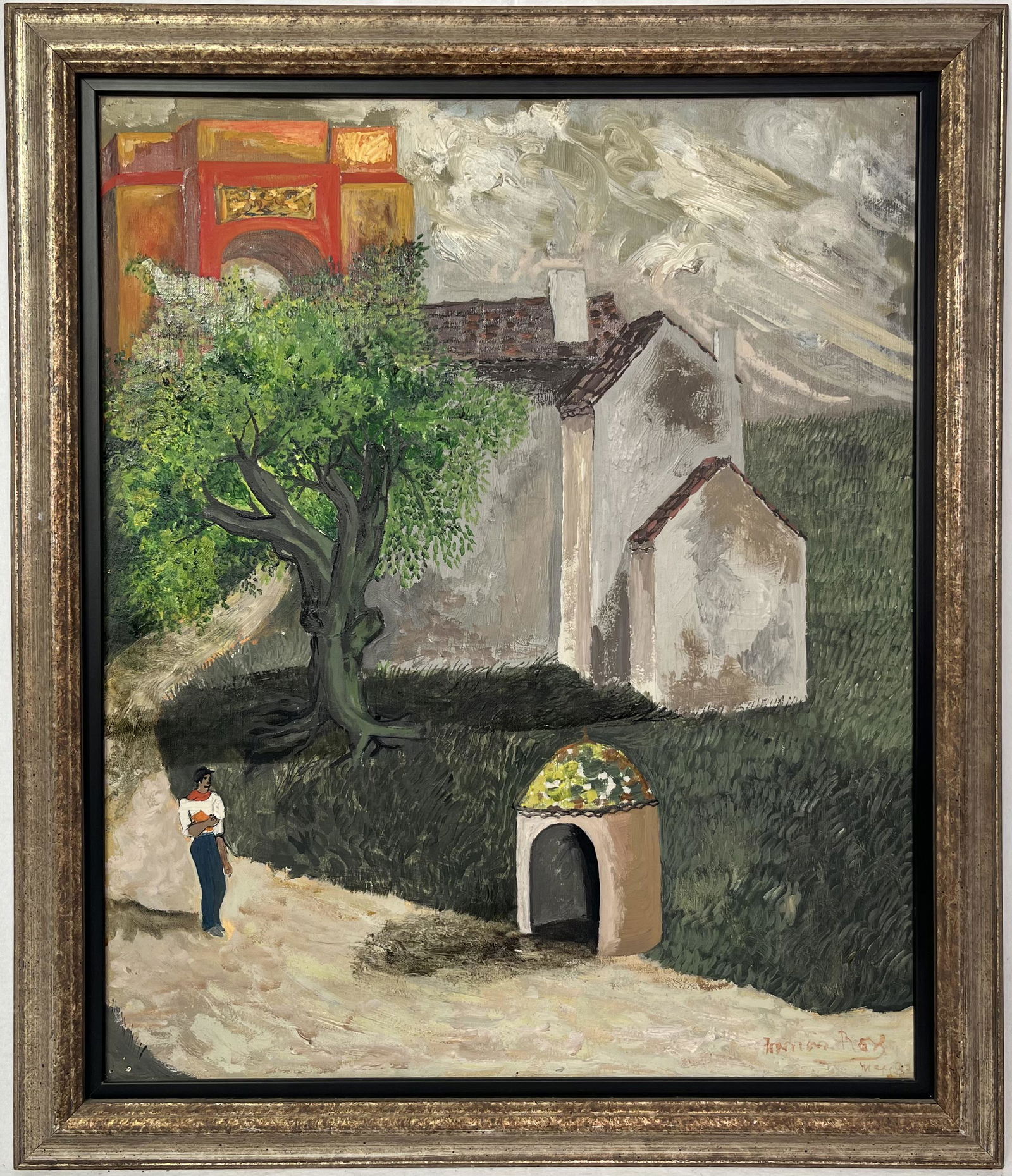 Landscape Oil on Canvas Signed Dated 1932 (1 of 5)