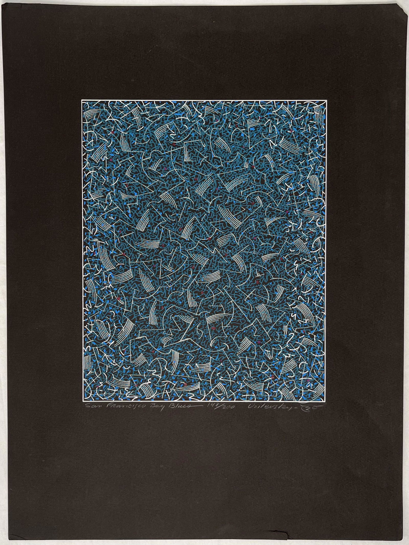 Marcus Uzlievsky (NY 1937-2015) Lithograph (1 of 6)