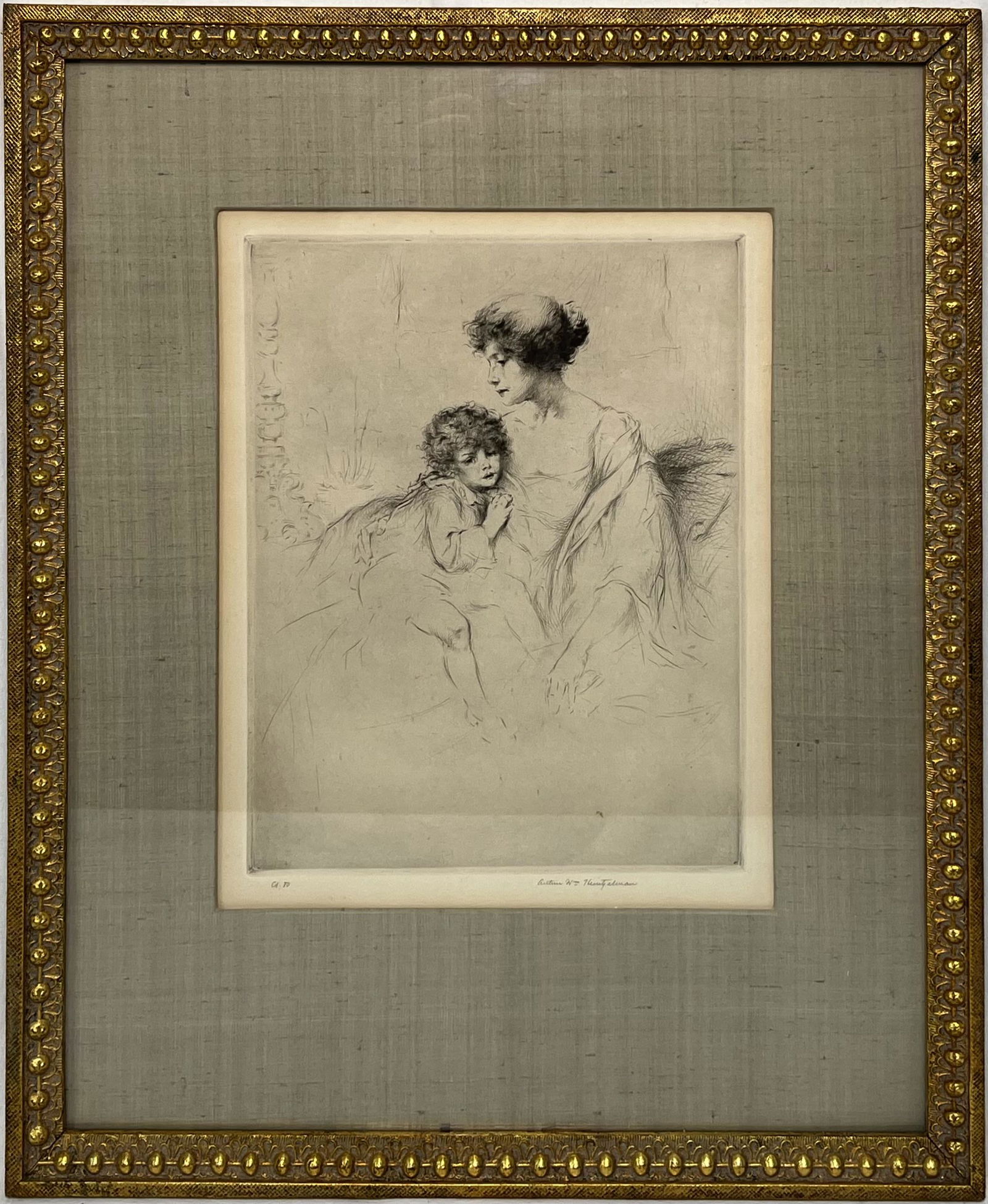 Arthur Heintzelman (US 1891-1965) Etching (1 of 5)