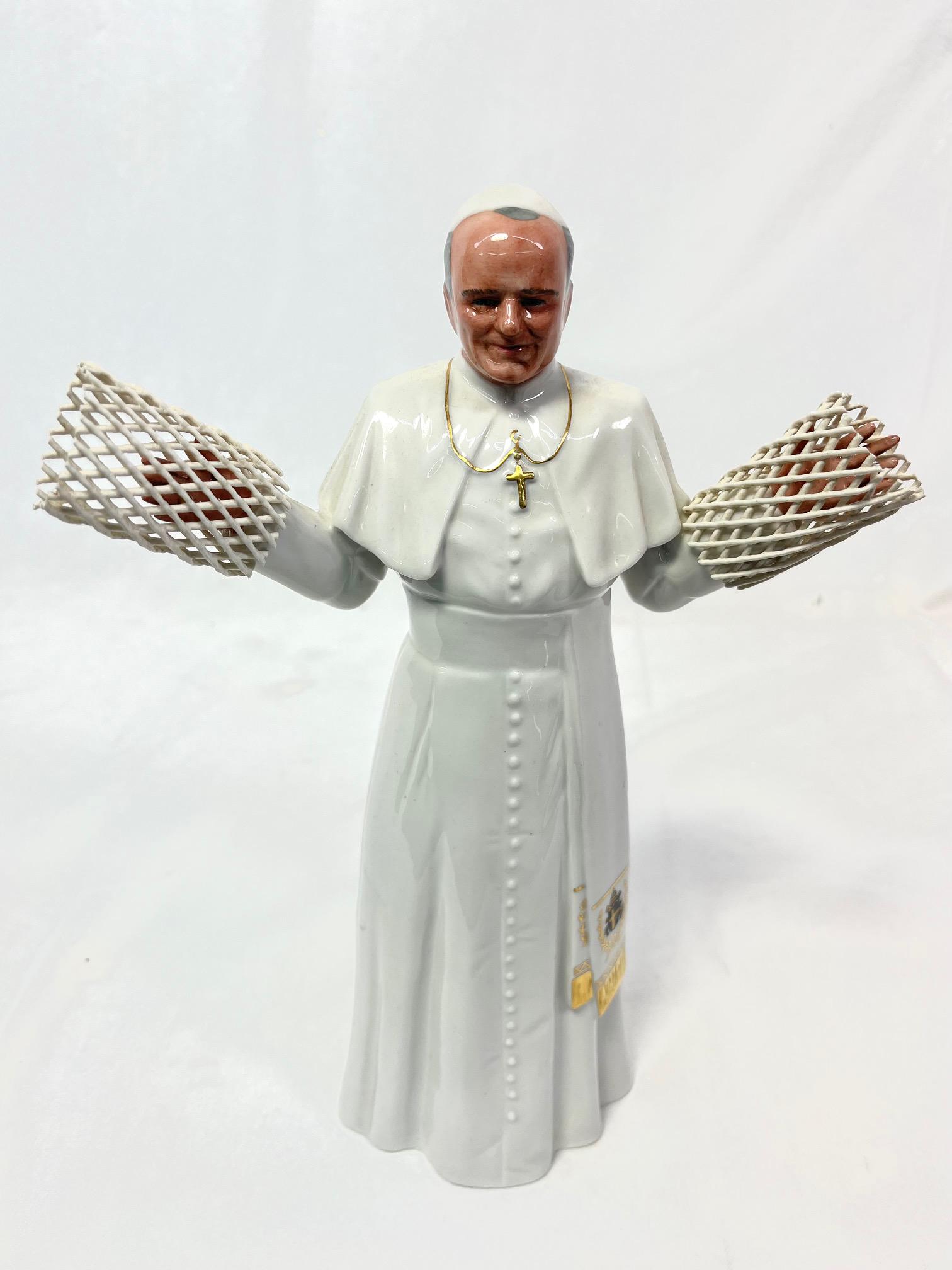 Royal Doultan Pope John Paul II Figure (1 of 5)