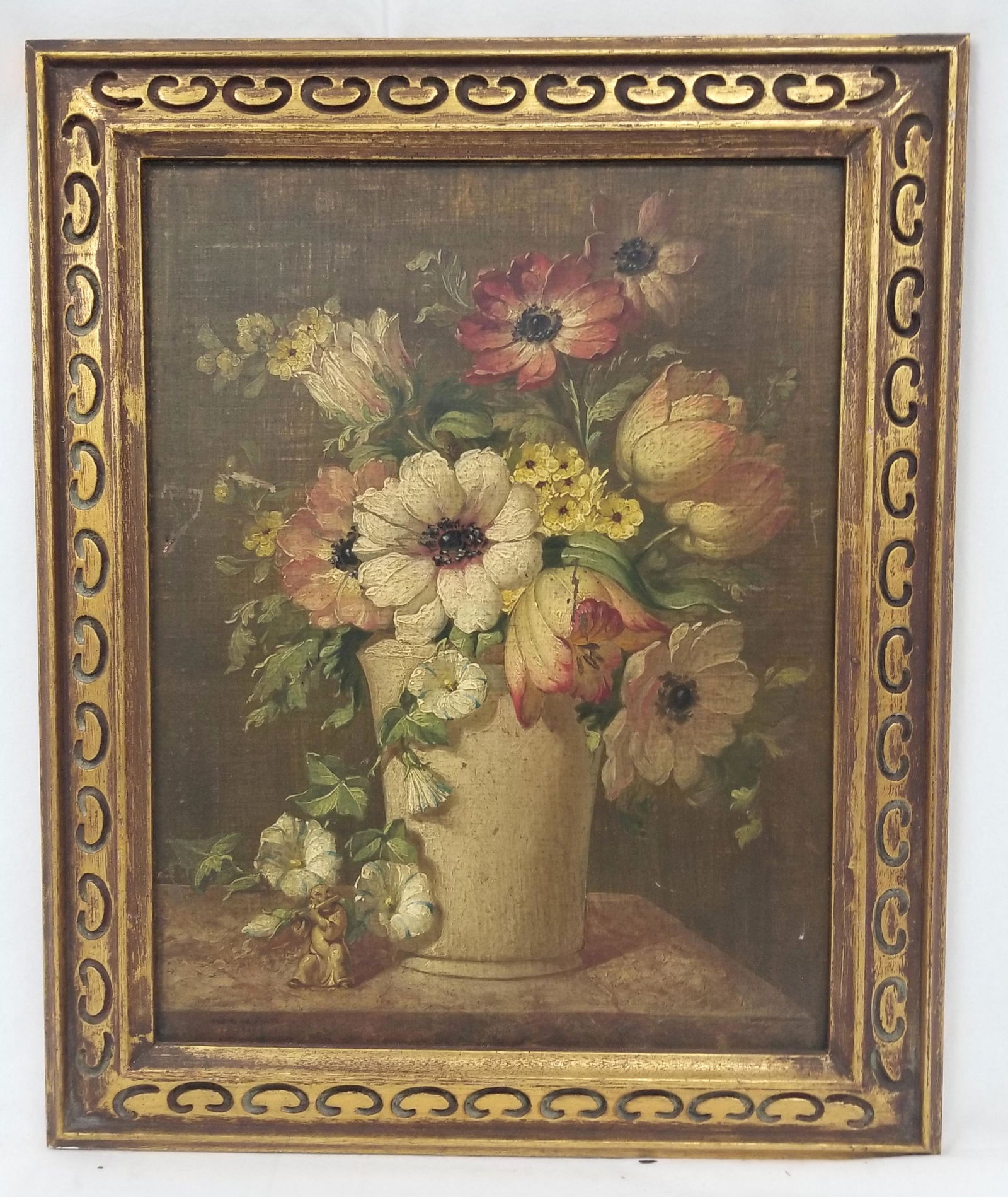 Cosmo De Salvo (1893-1991 American) Still Life Oil on Board (1 of 7)