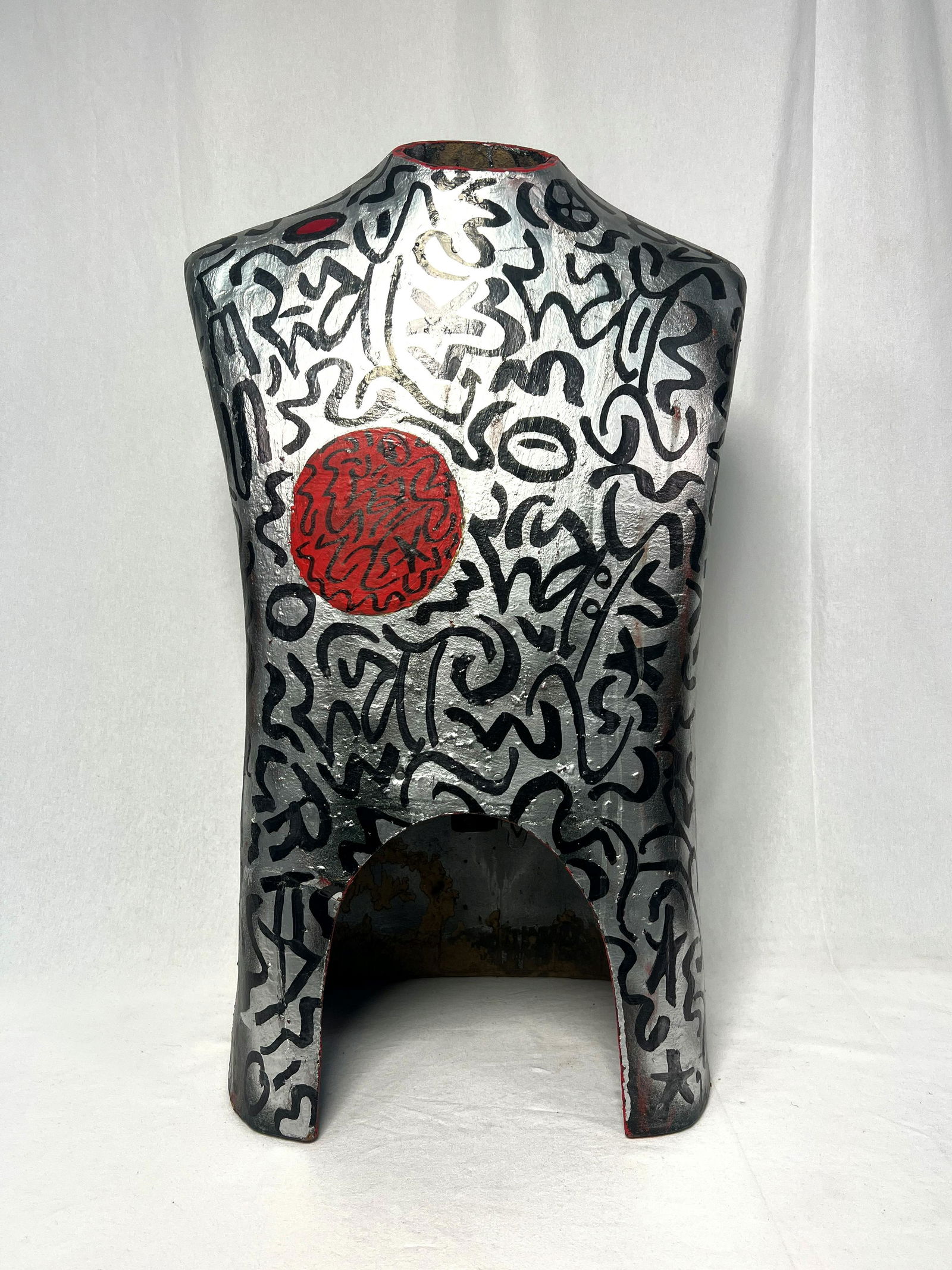 LA II (Angel Ortiz 1967 American) Painted Tailor's Mannequin (1 of 10)