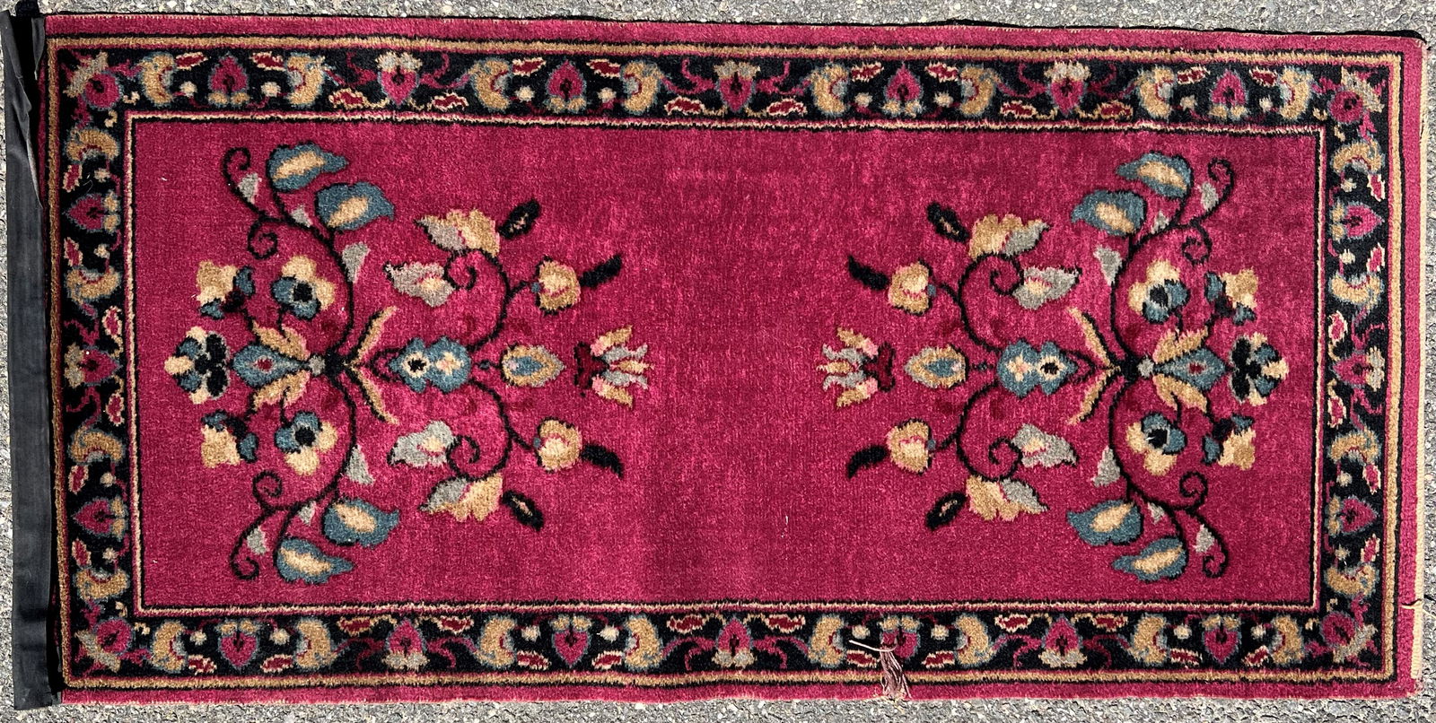 Oriental Persian Prayer Rug 2x4.5 feet (1 of 7)