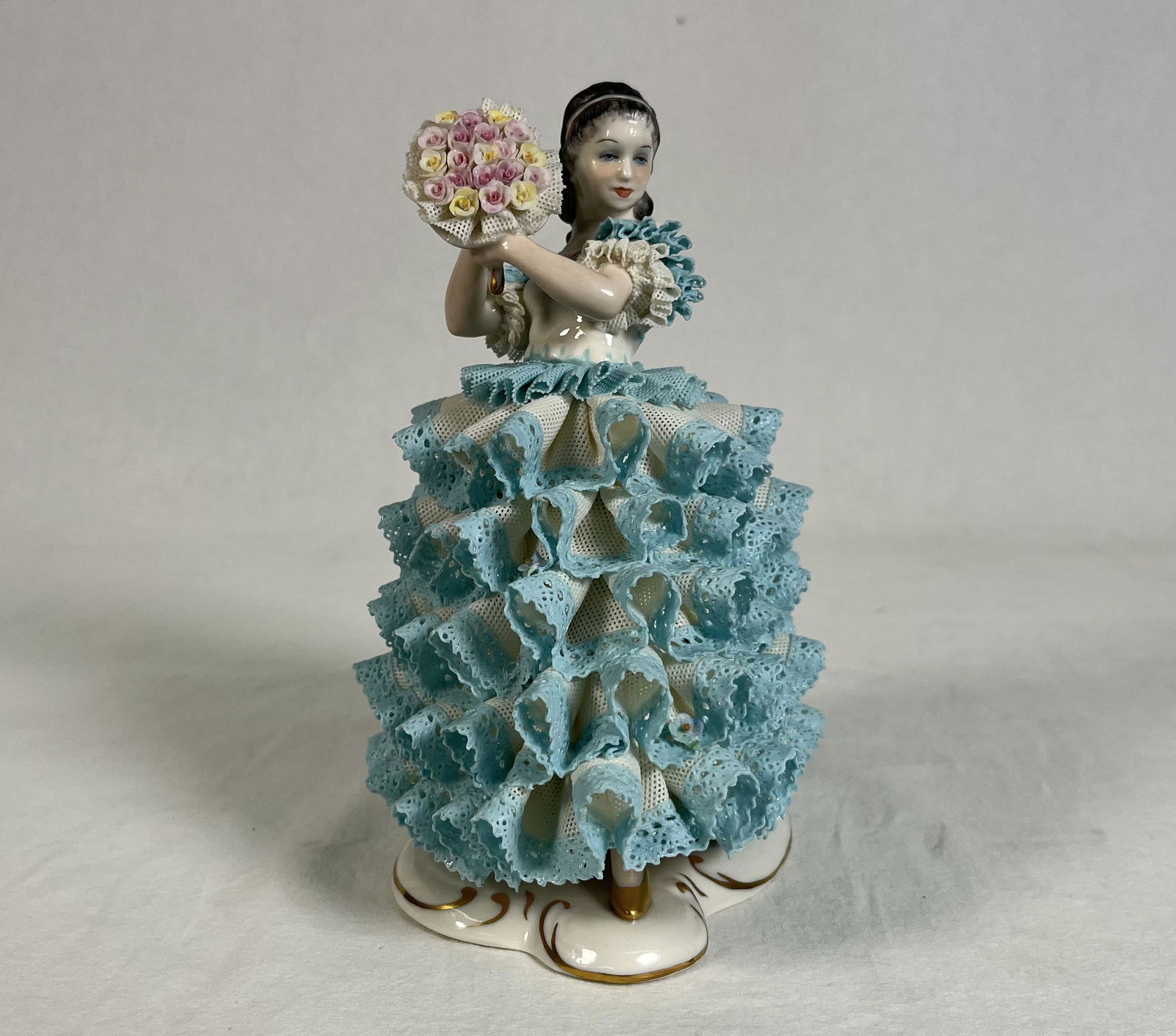 ビ*ビ様 #Irish Dresden 陶器人形 Rose of Tralee Rose of Tralee