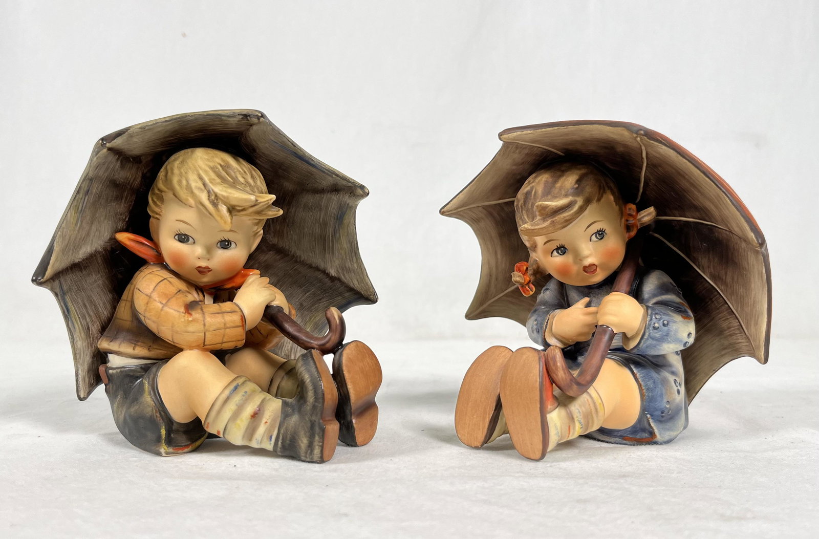 Goebel Hummel Umbrella Boy & Girl Pair (1 of 6)