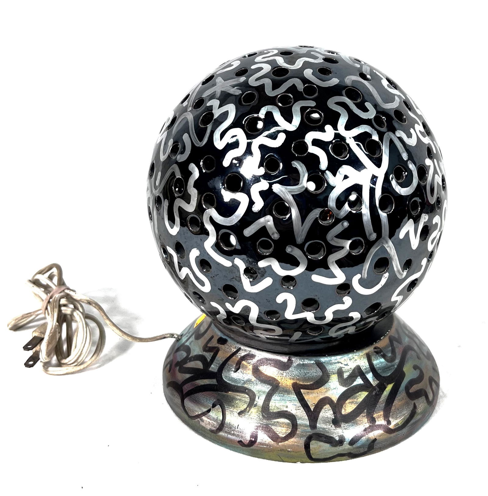 Angel Ortiz  LAII ( American b. 1967 ) Grafitti Lamp (1 of 11)