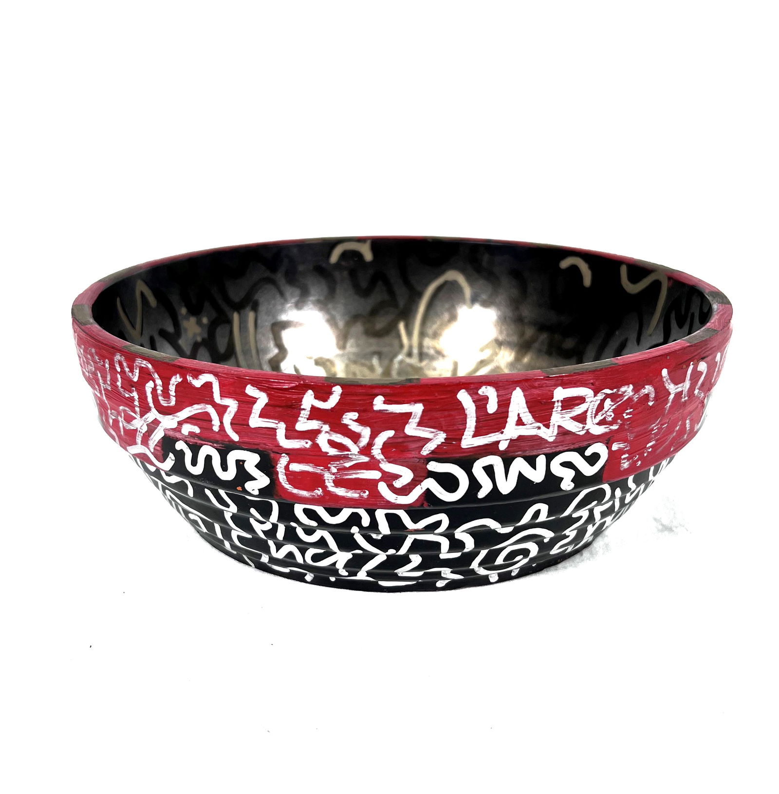 LA II (Angel Ortiz 1967) Terra Cotta Bowl (1 of 7)