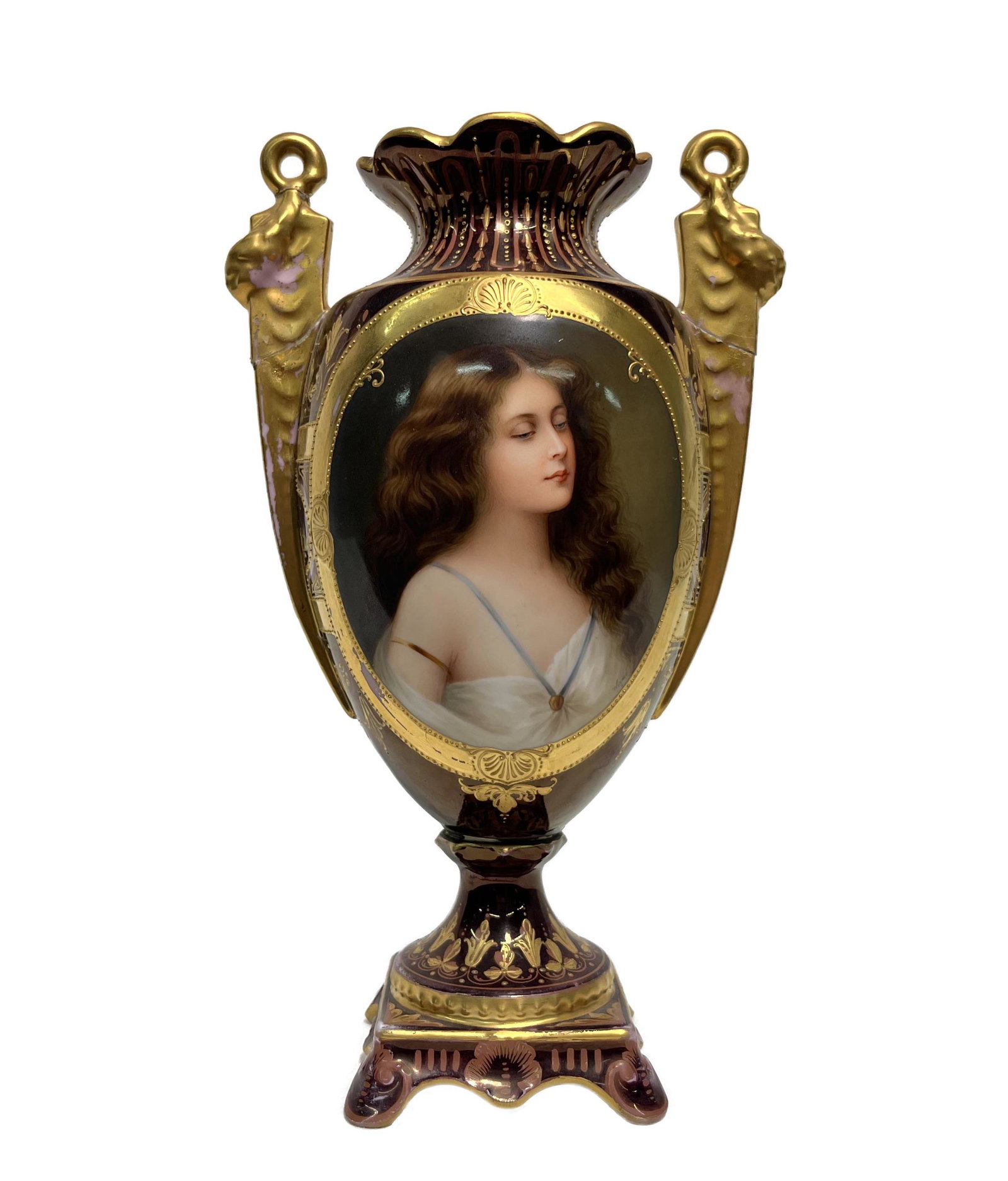 Royal Vienna Vase Signed Wagner (1 of 9)