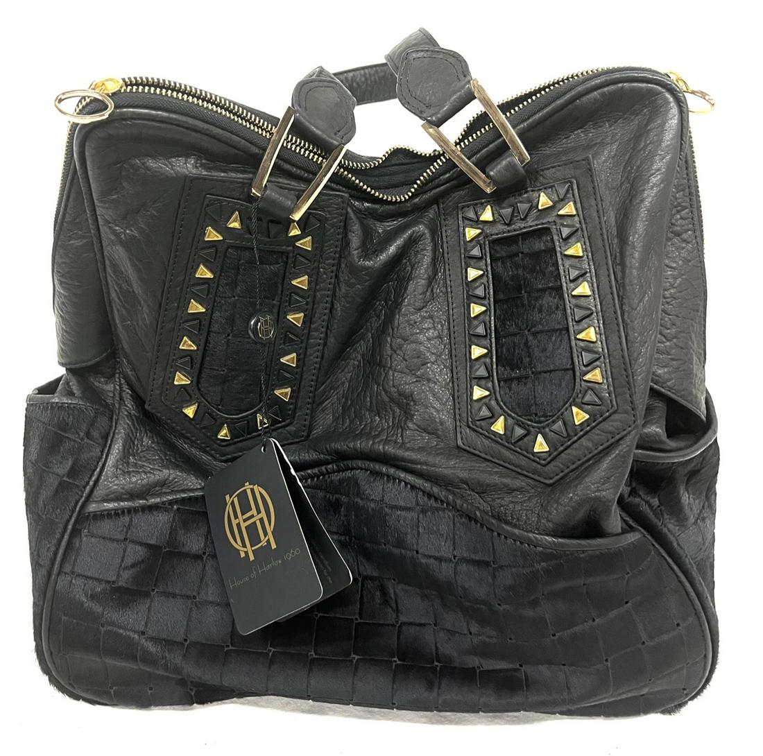 House of Harlow Designer Pony Hair Leather Bag (1 of 3)