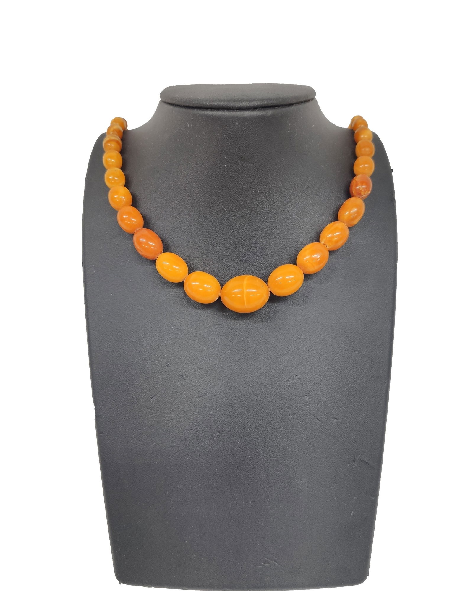 Butterscotch Baltic Amber Bead Necklace (1 of 4)