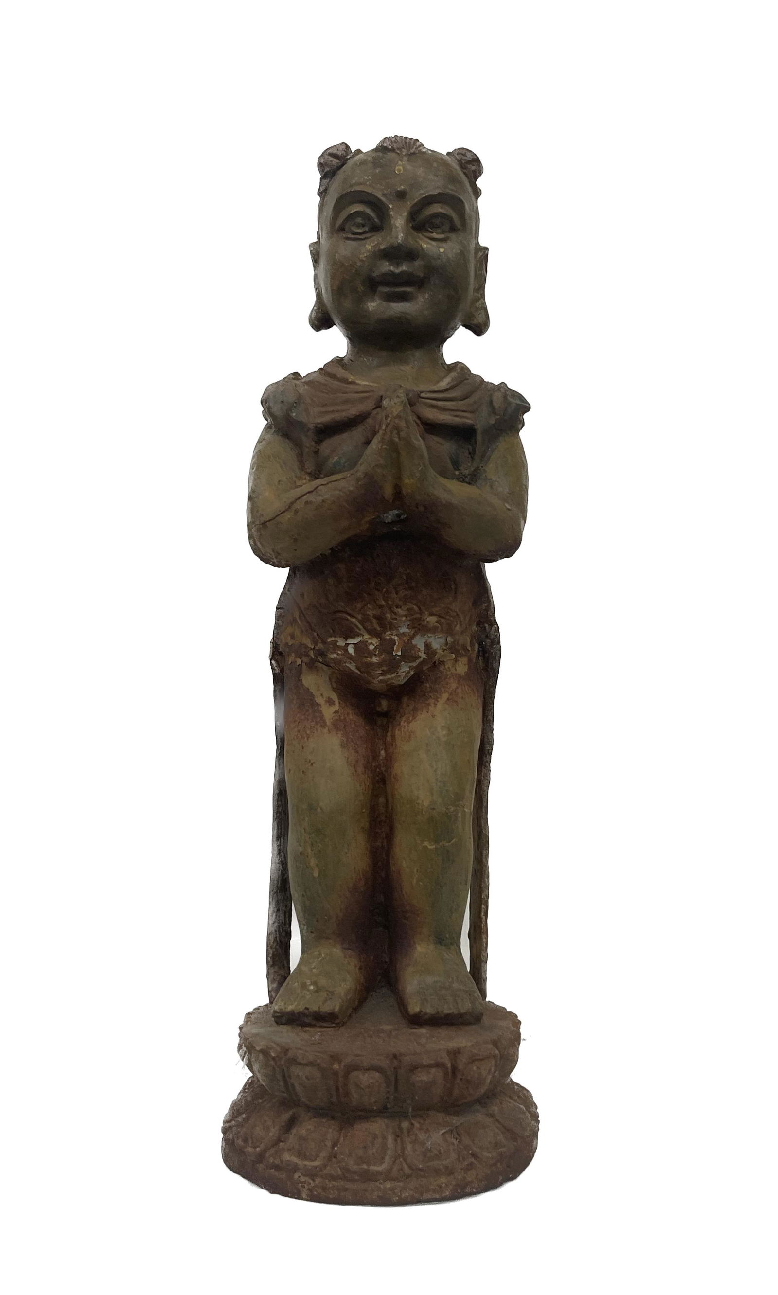 Cast Iron Hindu God Sculpture (1 of 4)