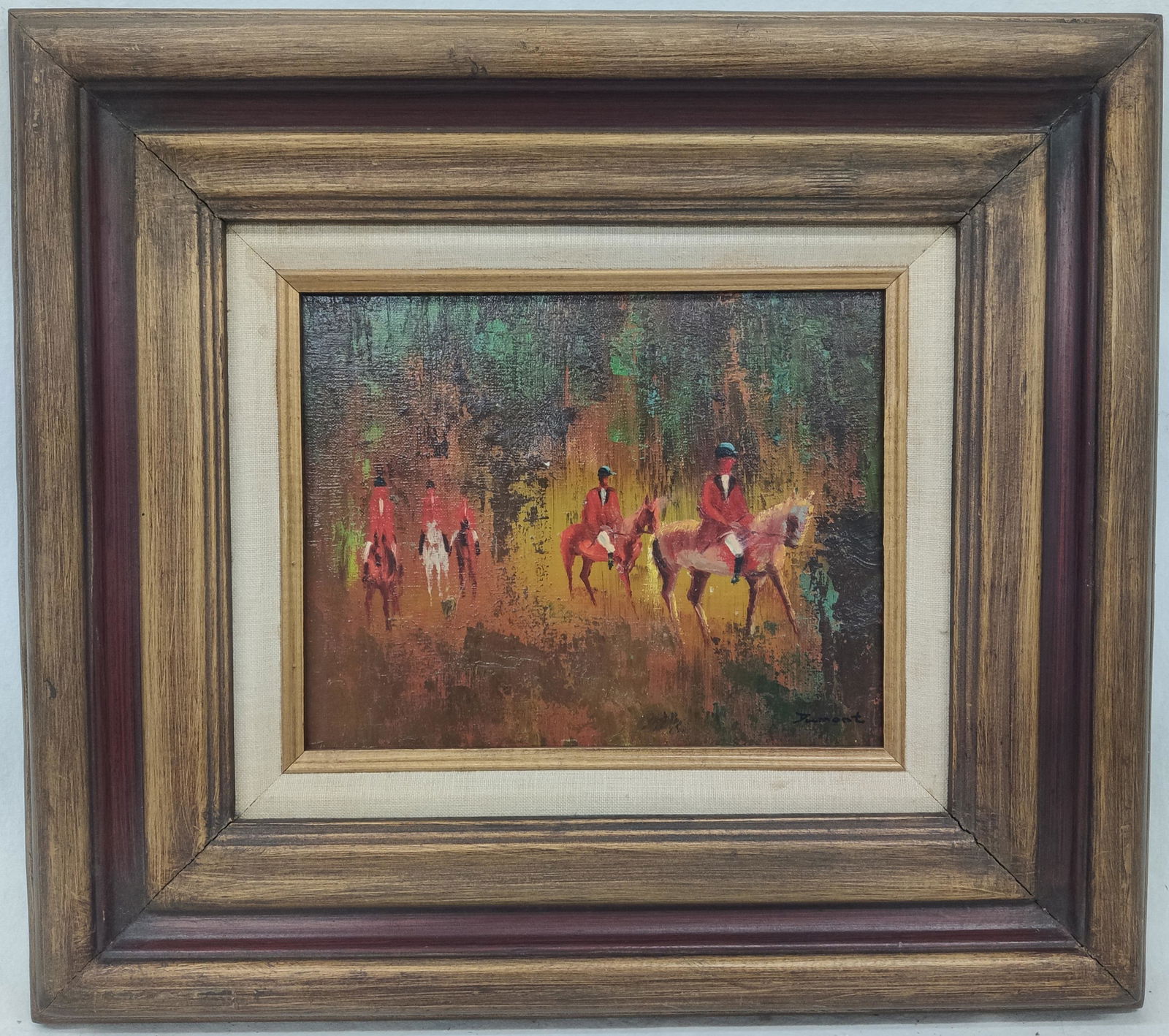 Pierre Dumont ( French 1884-1936) Oil on Canvas (1 of 3)