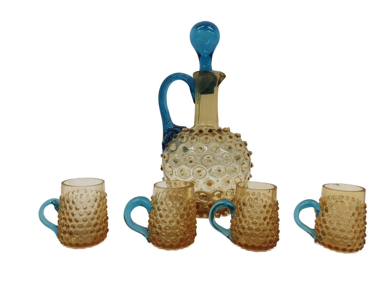 Murano Glass Carafe Decanter Set (1 of 4)