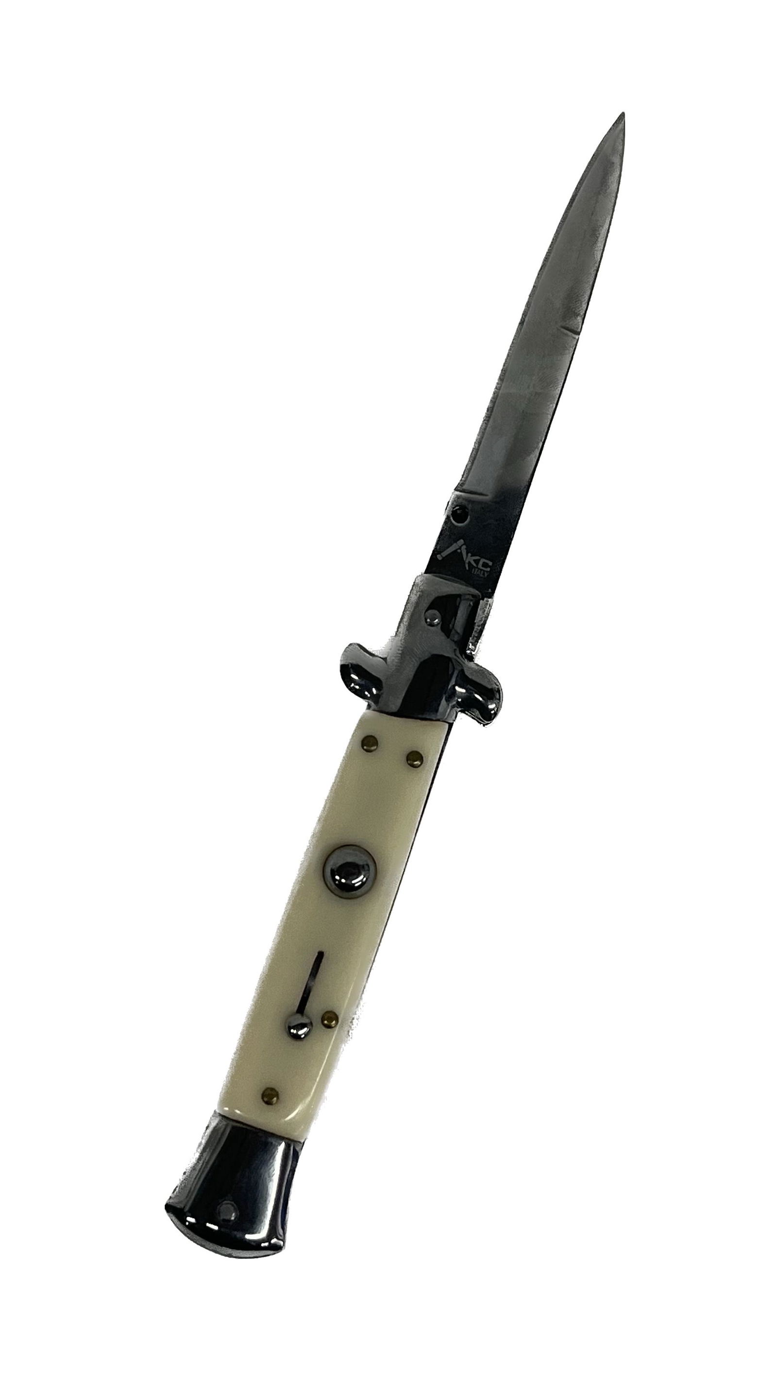 AKC Italian Swing Guard Stiletto Switchblade Knife (1 of 3)