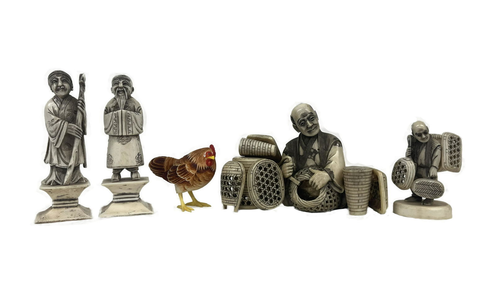 Chinese Carved Sculptures (1 of 3)