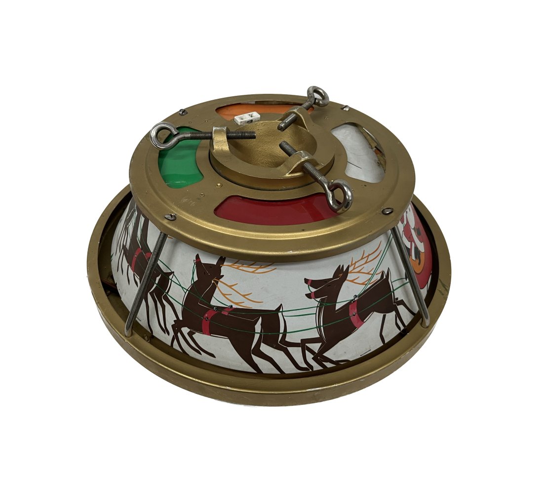 1930s Revolving Christmas Tree Stand (1 of 4)