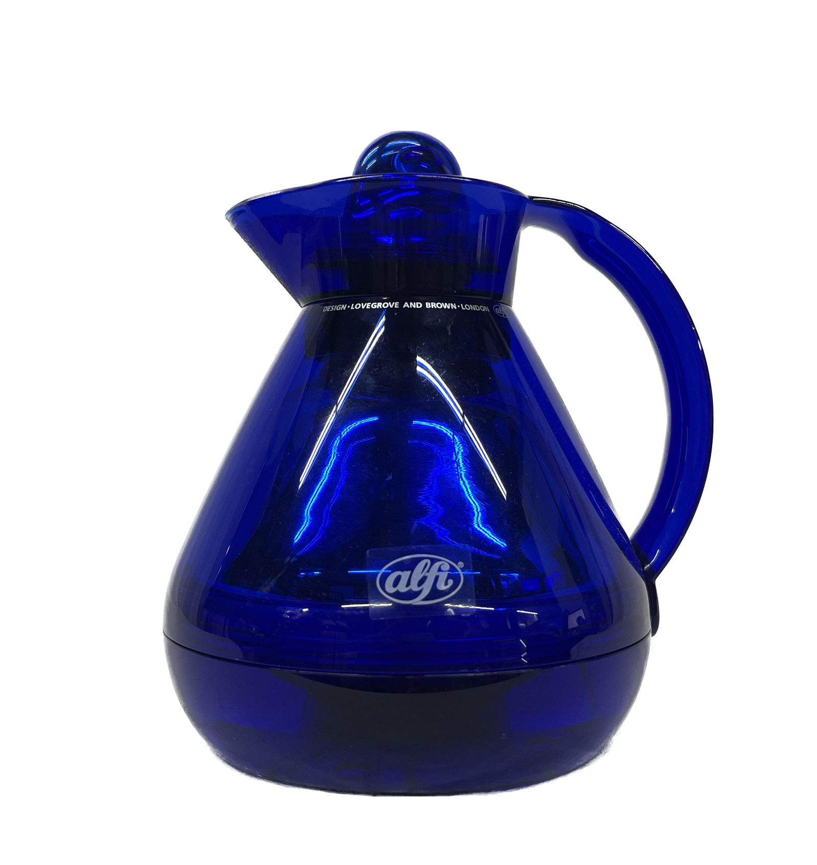 Mid Century Alfi Tassilo Von Grolman: Mid Century Modern Alfi Tassilo Von Grolman Thermos Insulated Caraffe Jug Made in Germany Dimensions 8 inches tall Condition Very Good hermes Out of New York City estate