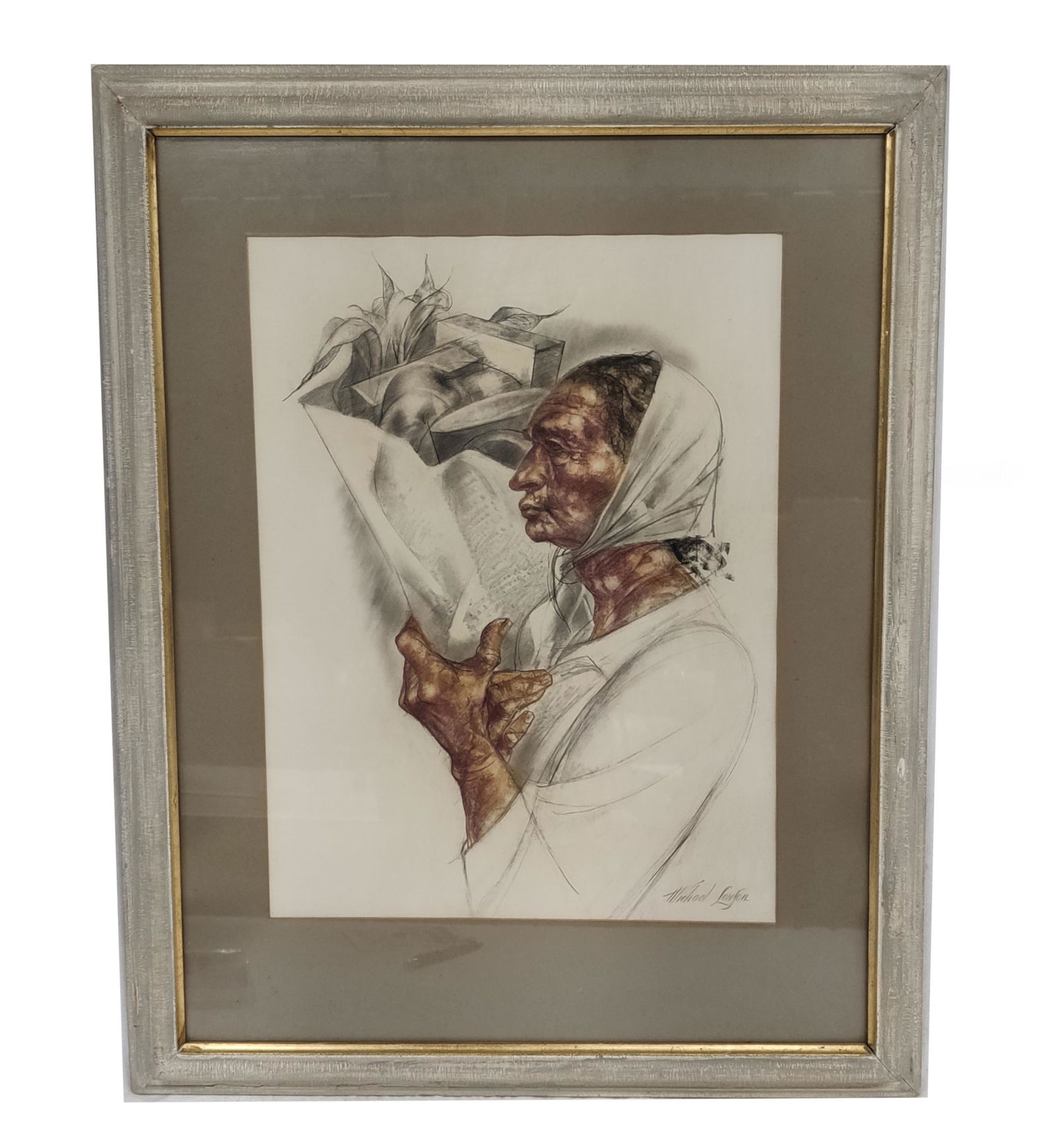 Michael Lenson (American, 1903-1971) Signed Drawing (1 of 6)