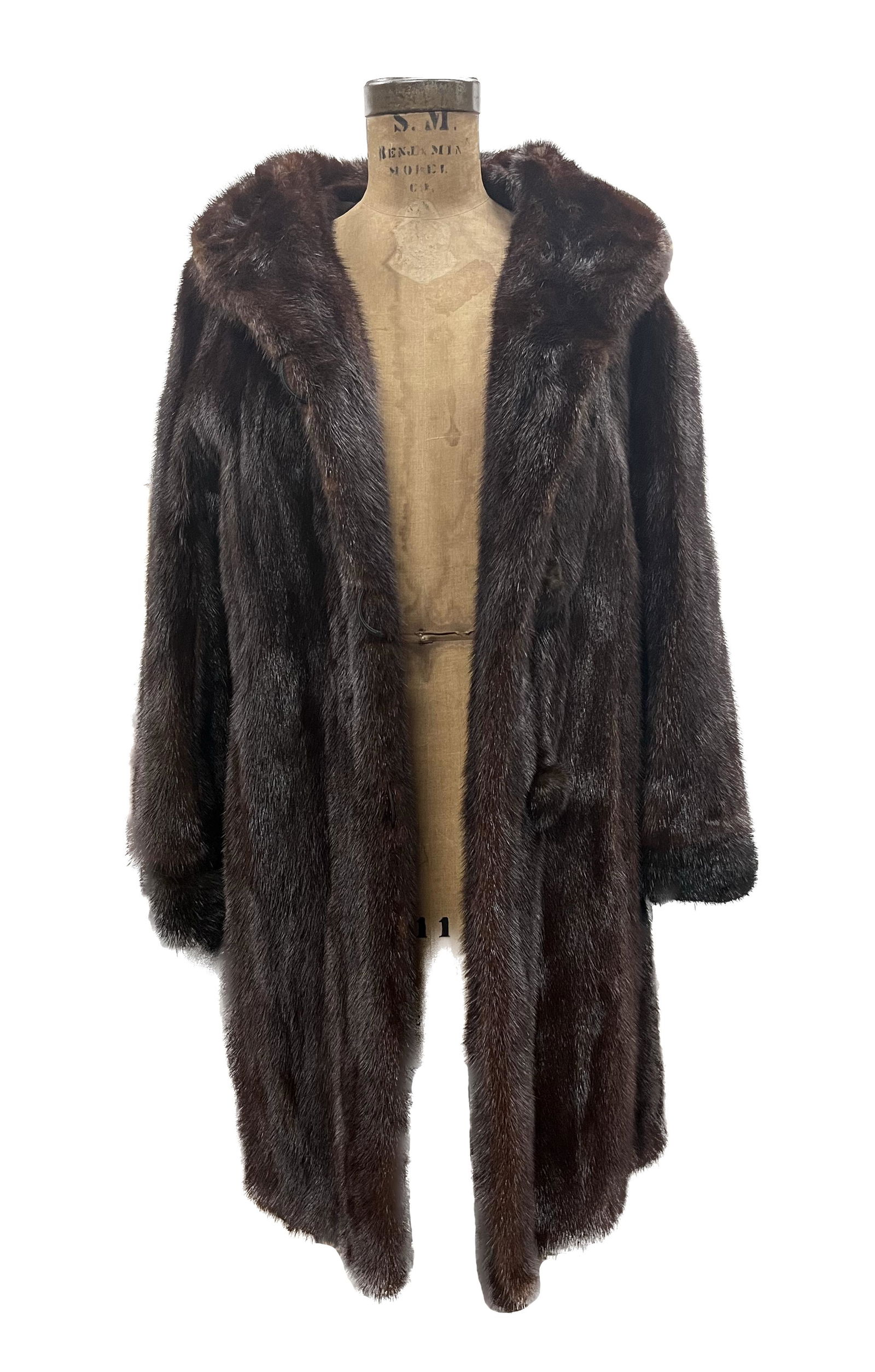 Ladies Long Fur Coat or Jacket (1 of 4)