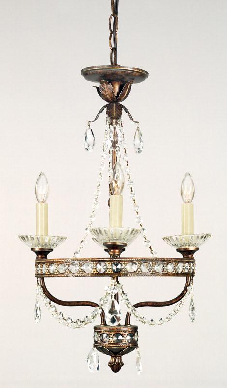 Quoizel 4 Light Chandelier Bolivian Bronze: Quoizel Four Light Bulb Chandelier Contessa Bolivian Bronze Condition Good Dimensions 15 Inches Wide 22 Inches Tall art glass lamp Ouf ot a Long Island Estate