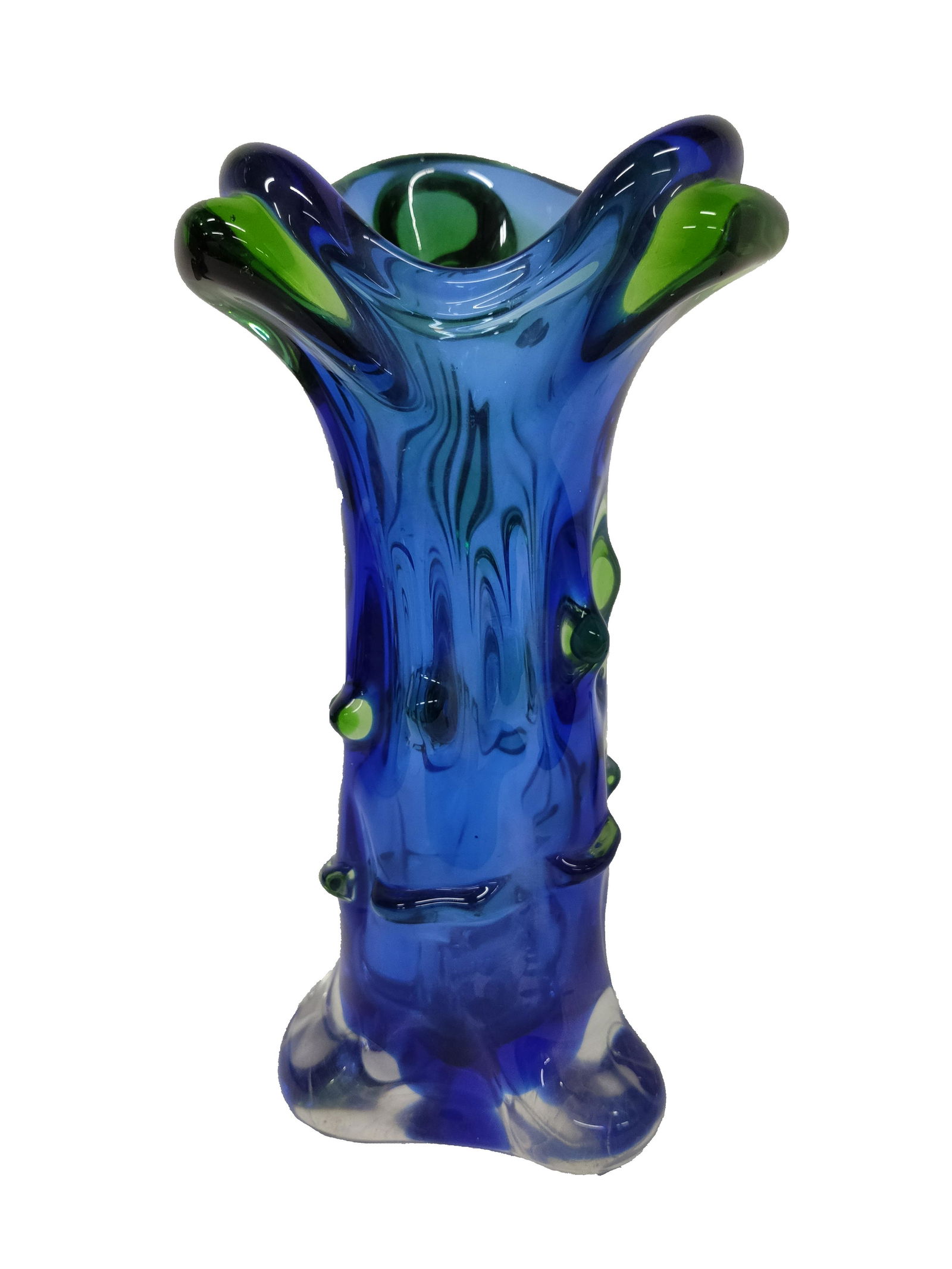 Bohemian Art Glass Vase (1 of 7)
