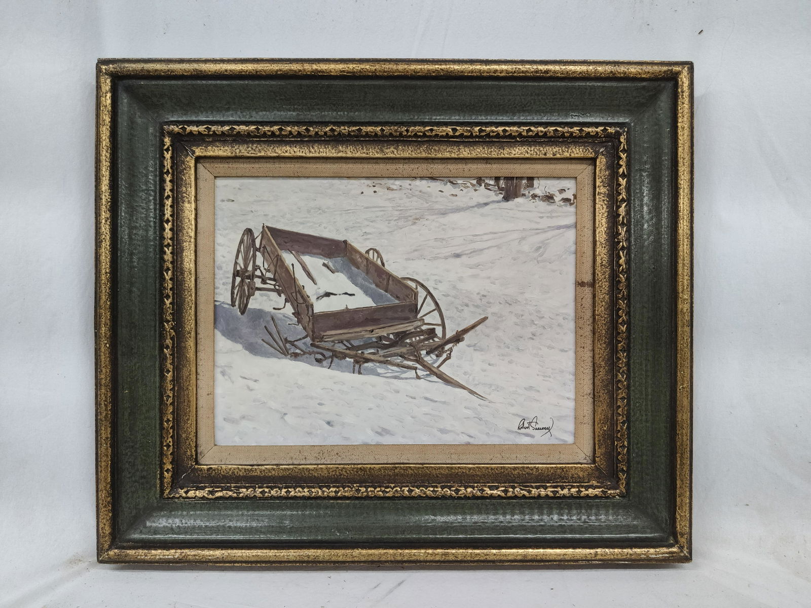 Robert Sarsony (1938 American ) Oil on Masonite (1 of 6)