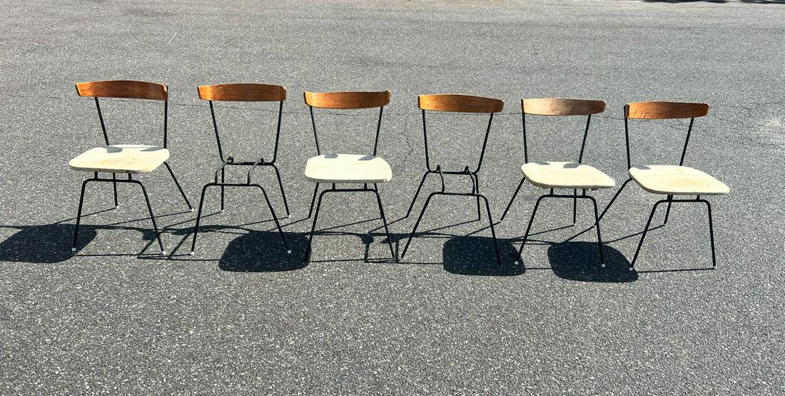 Paul Mccobb Dining Chairs Model 1535 Set Of 6 (1 of 2)