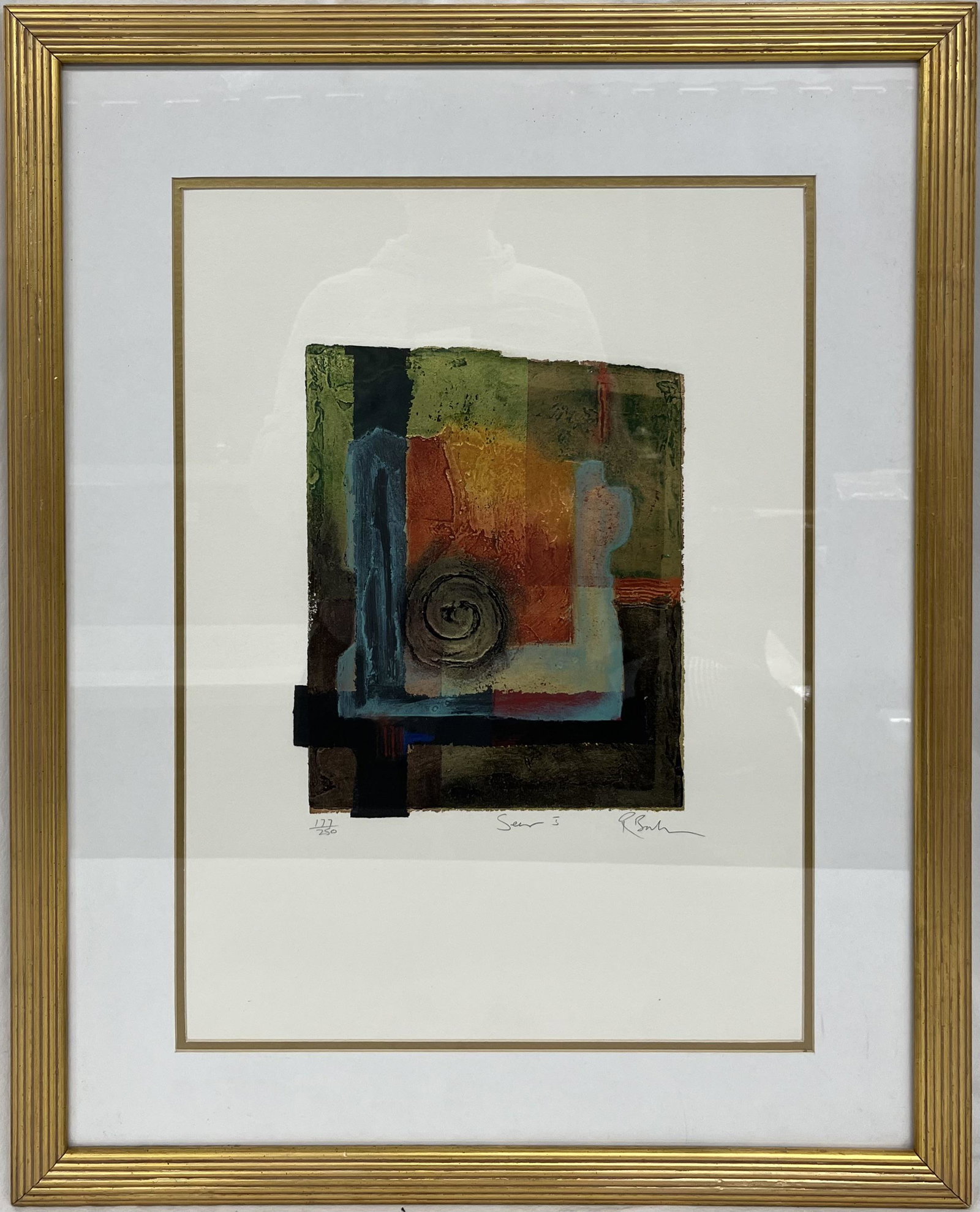Modern Abstract Art Signed (1 of 4)