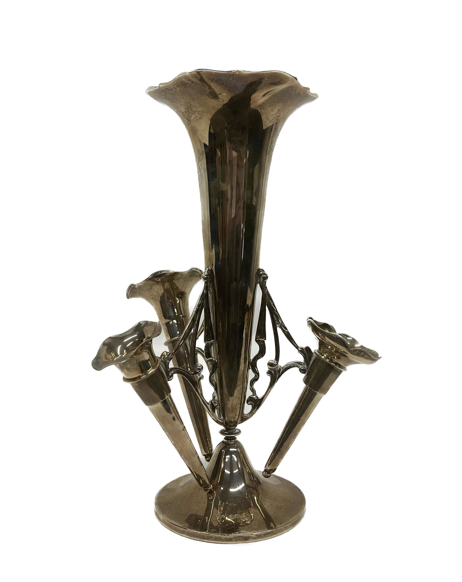 Georgian Sterling Silver Epergne Vase (1 of 7)