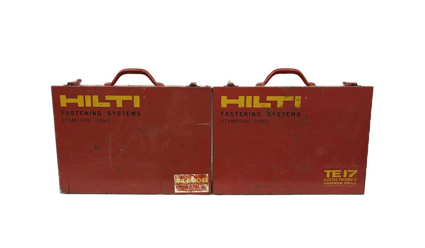 Vintage Hilti Heavy Duty Hammer Drill & Concrete Gun Nov 20, 2022