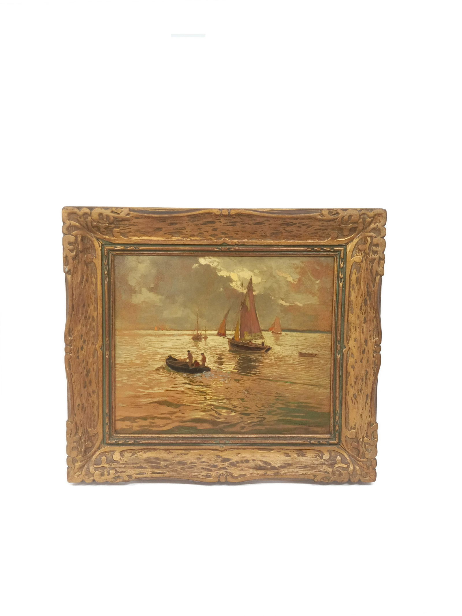 Amedee Julien Marcel Clement ( French 1873-c1950) Oil (1 of 7)