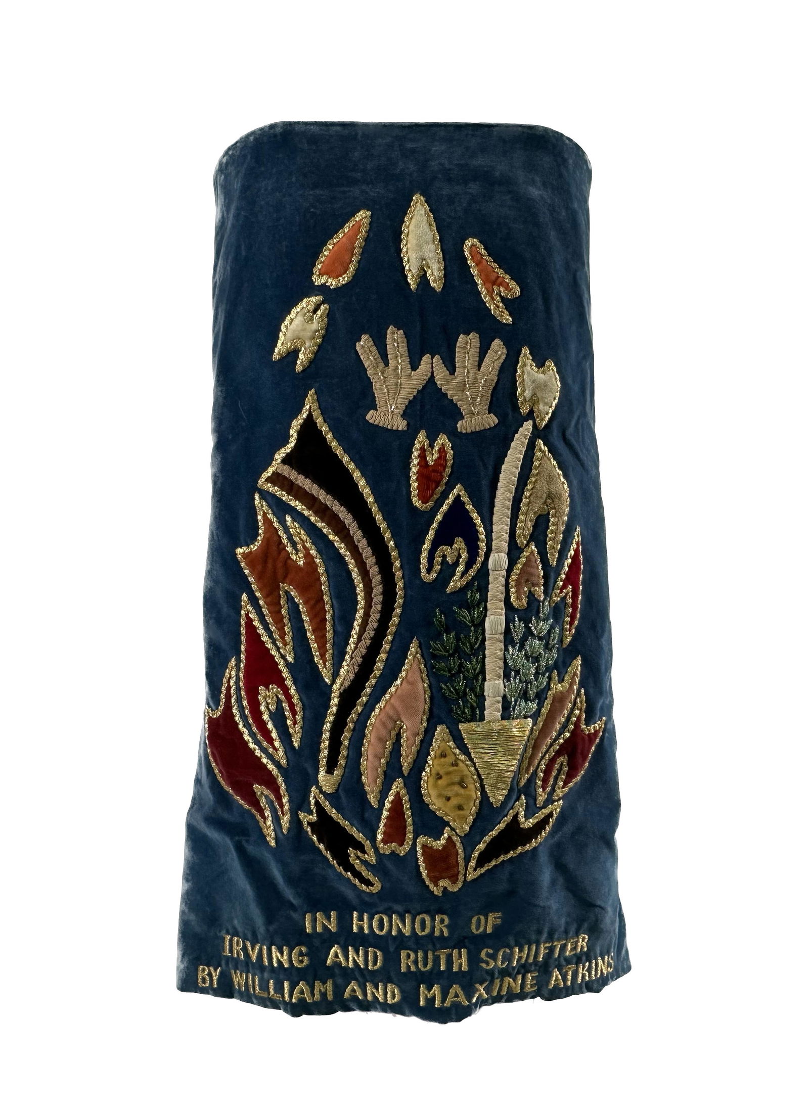 Sefer Torah Hand Emroided Cover Judaica (1 of 4)