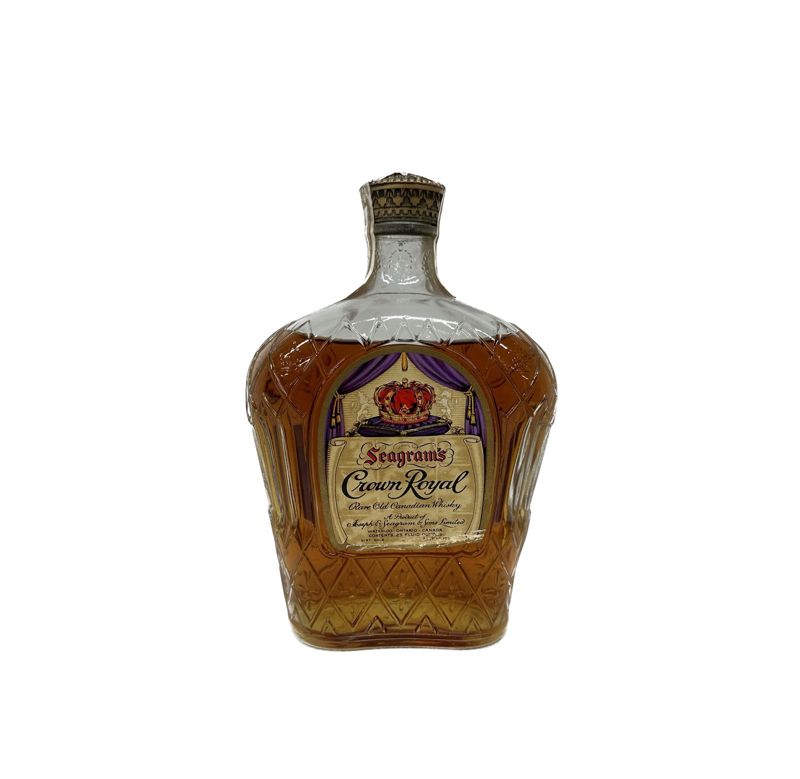 ウイスキー CROWN  seagram's 1961th Sealed 1961 Seagram's Crown Royal Whisky