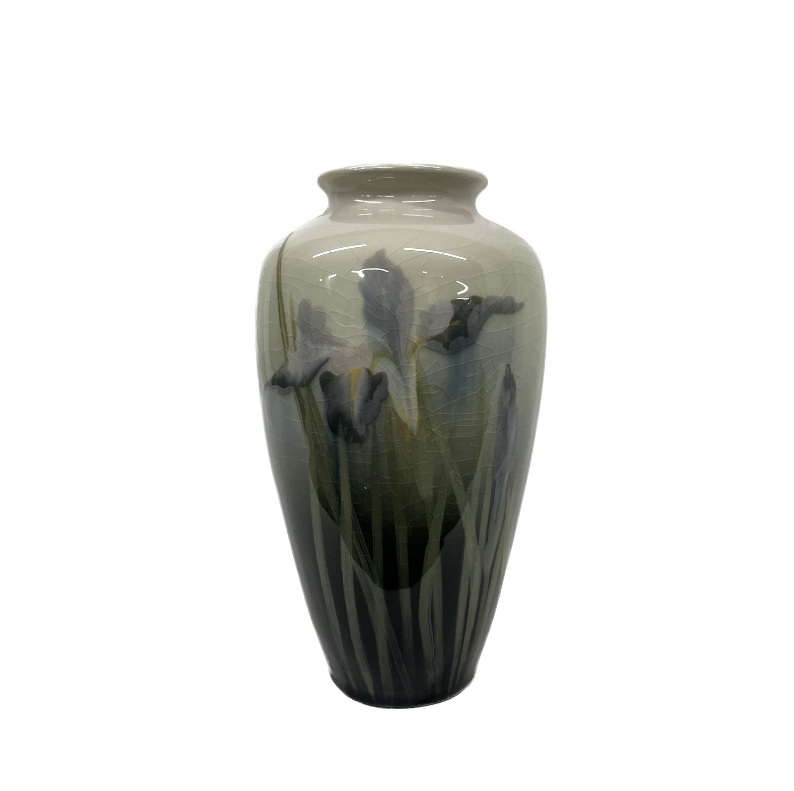 Rookwood Iris Vase Sallie Coyne Pottery (1 of 8)