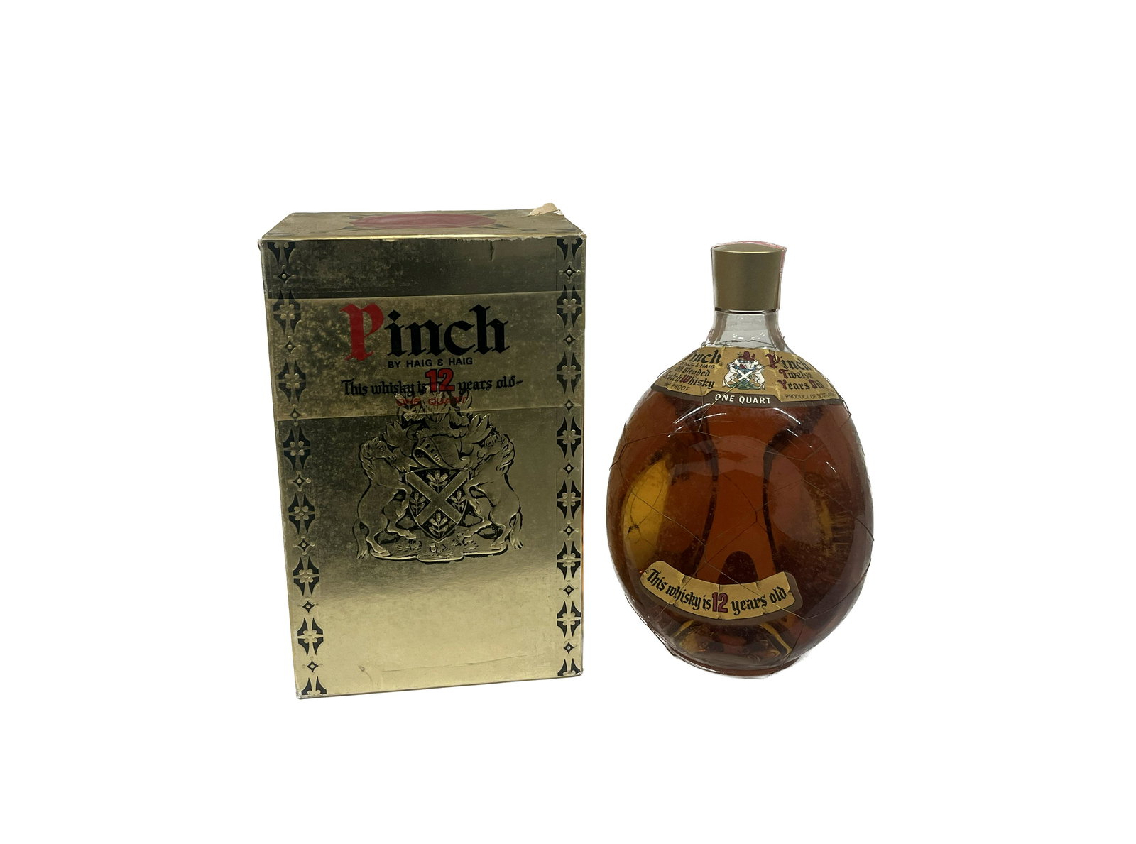 Haig & Haig Pinch 12 Year Old Scotch Whiskey 1 Quart (1 of 5)