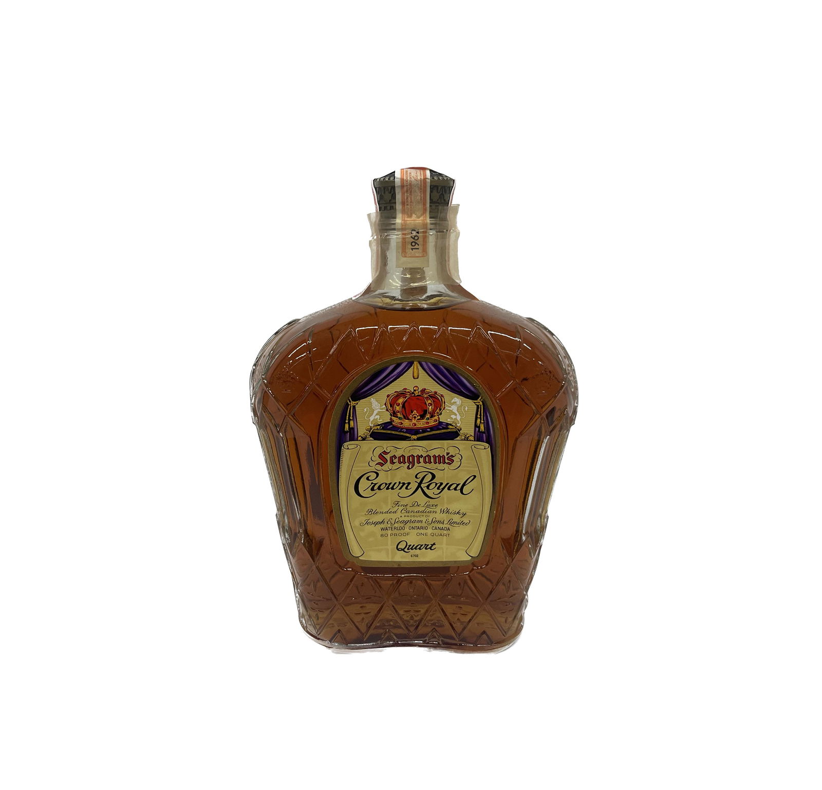 CROWN ROYAL seagram's 1961th