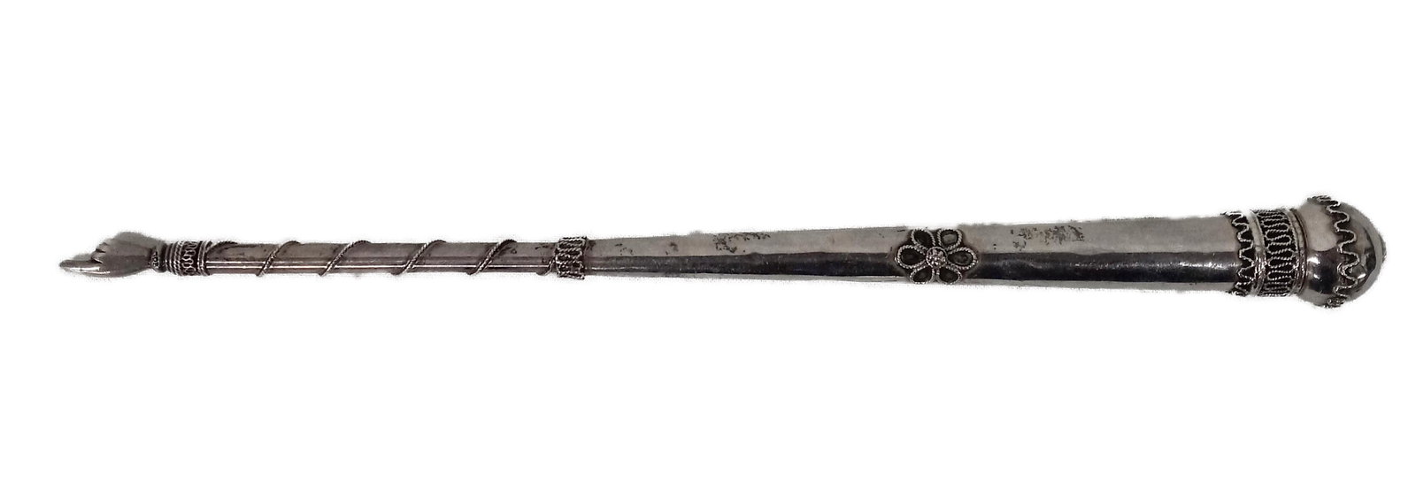 Sefer Torah Scroll Pointer Sterling Silver Yad (1 of 4)