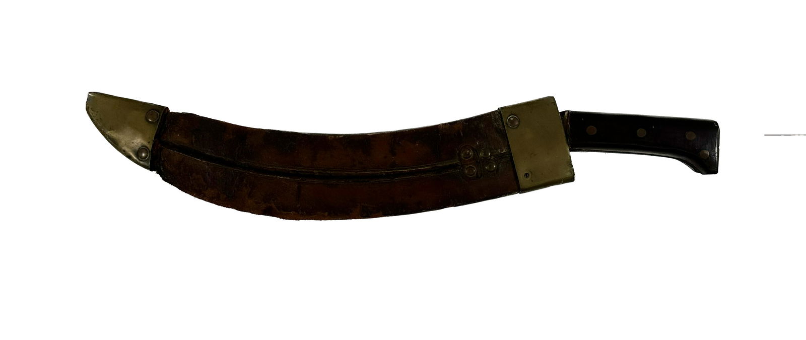 WWII Legitimus Collins & Co Machete #1005 Curved Blade (1 of 6)