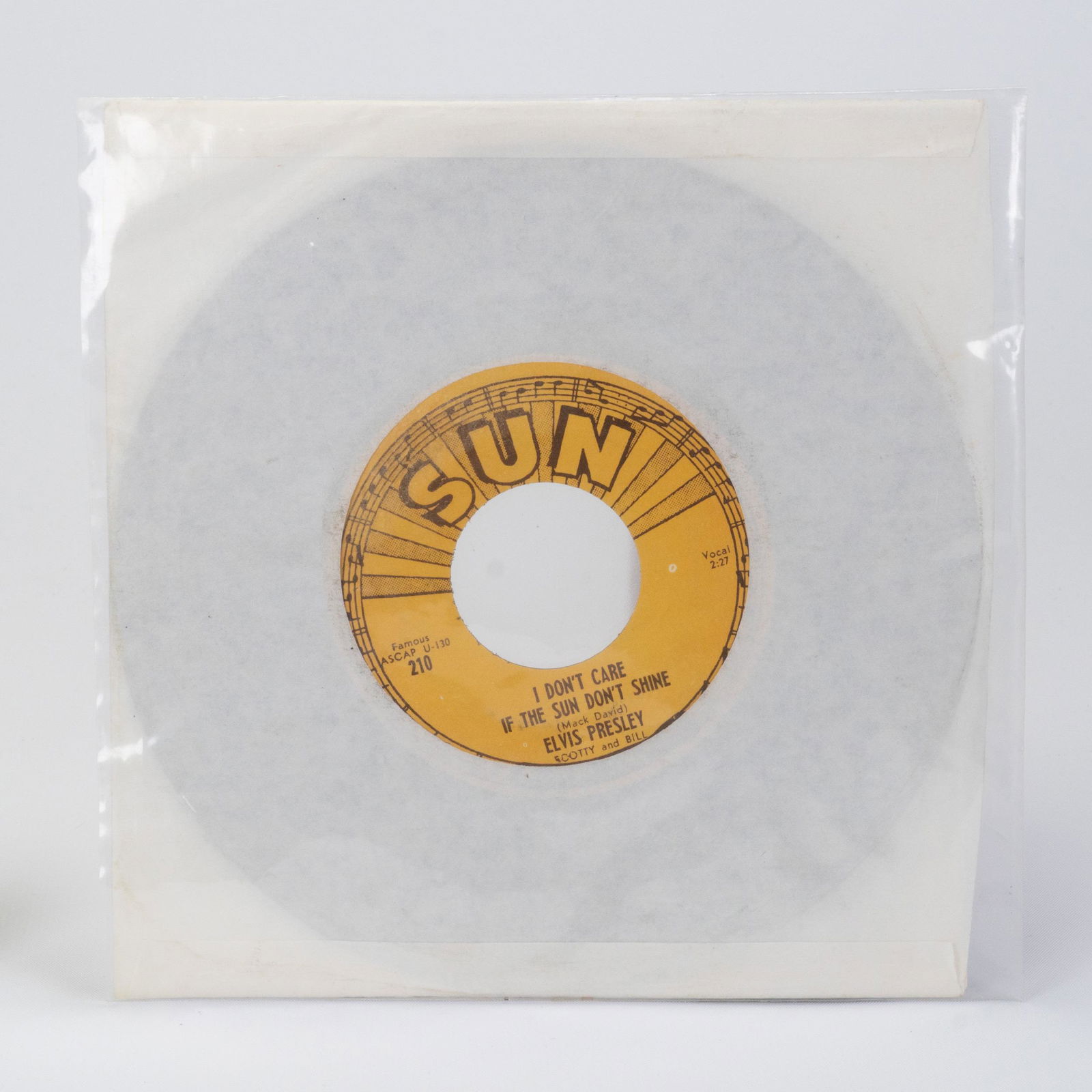 Elvis Presley "Good Rockin Tonight" SUN Label 45 (1 of 2)