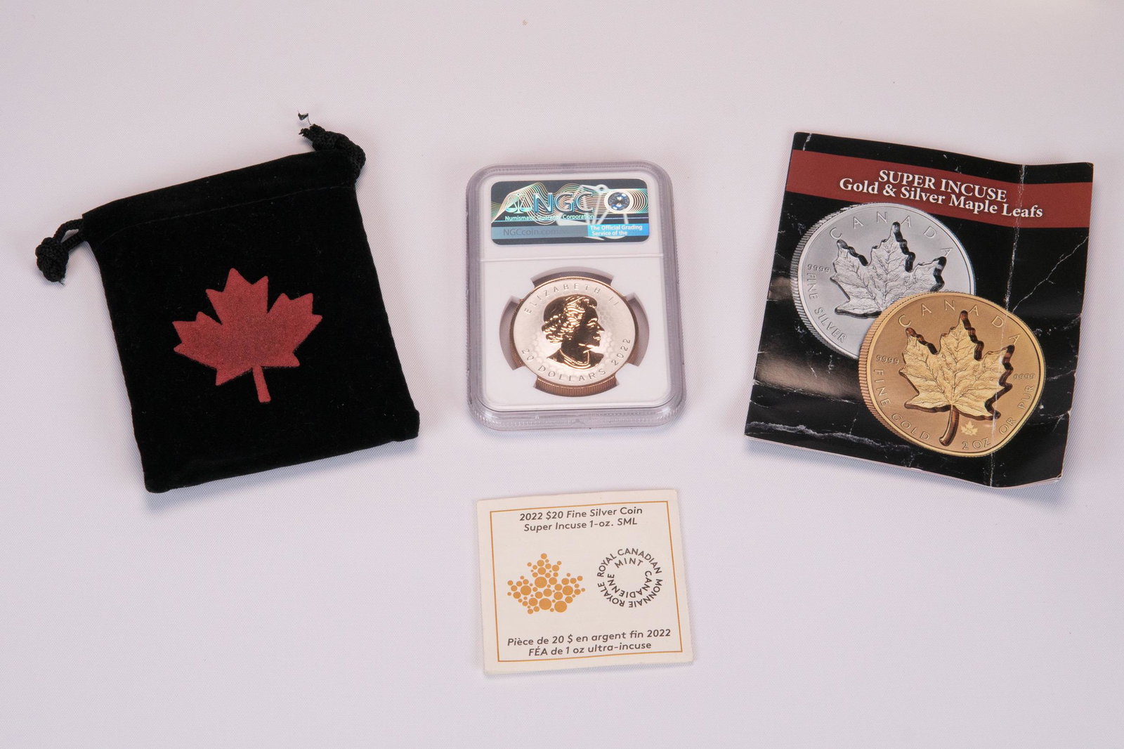 2022 Canada NGC PF70 $20 Maple Leaf Coin (1 of 4)
