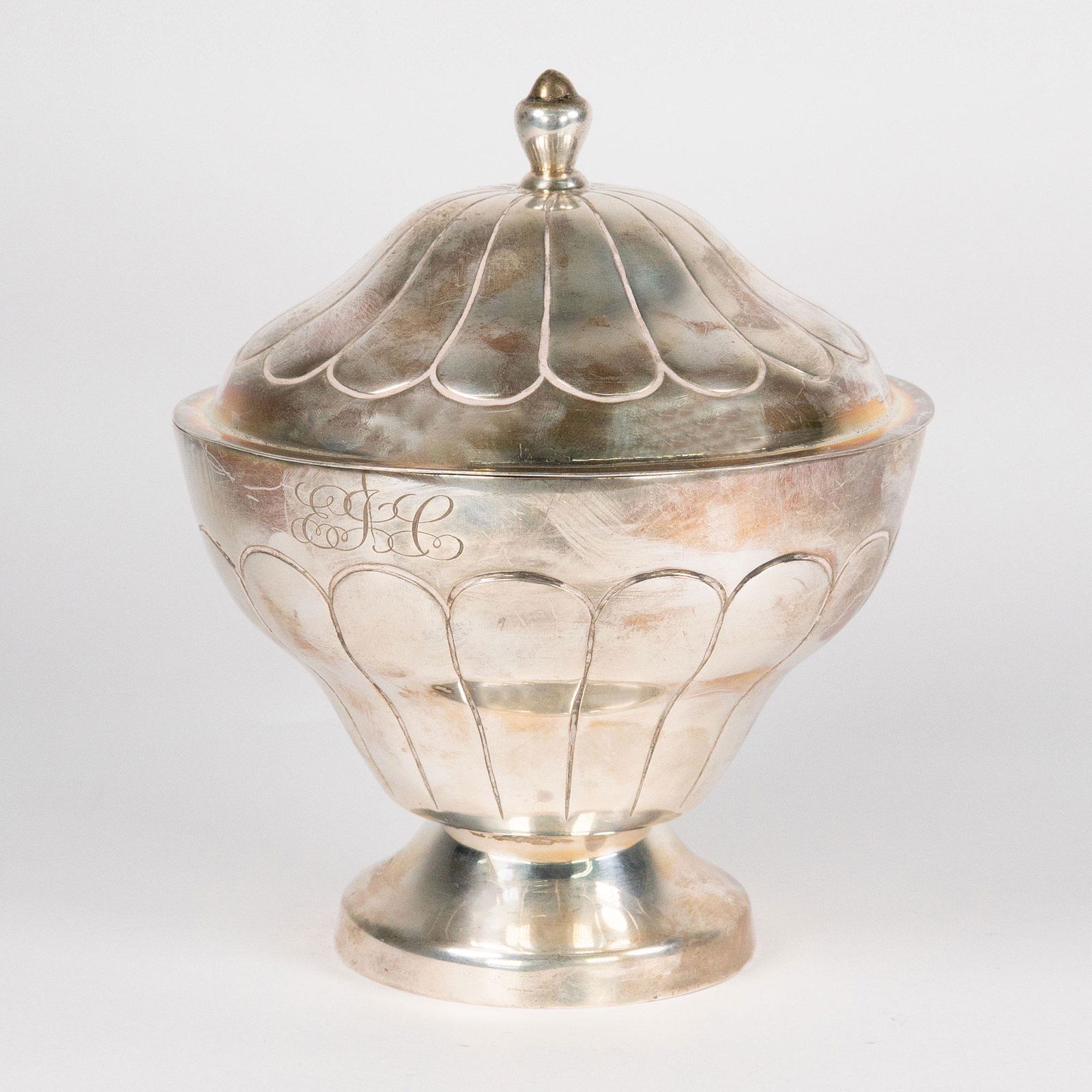 Sterling Silver 950/1000 Candy Dish with Lid (1 of 7)