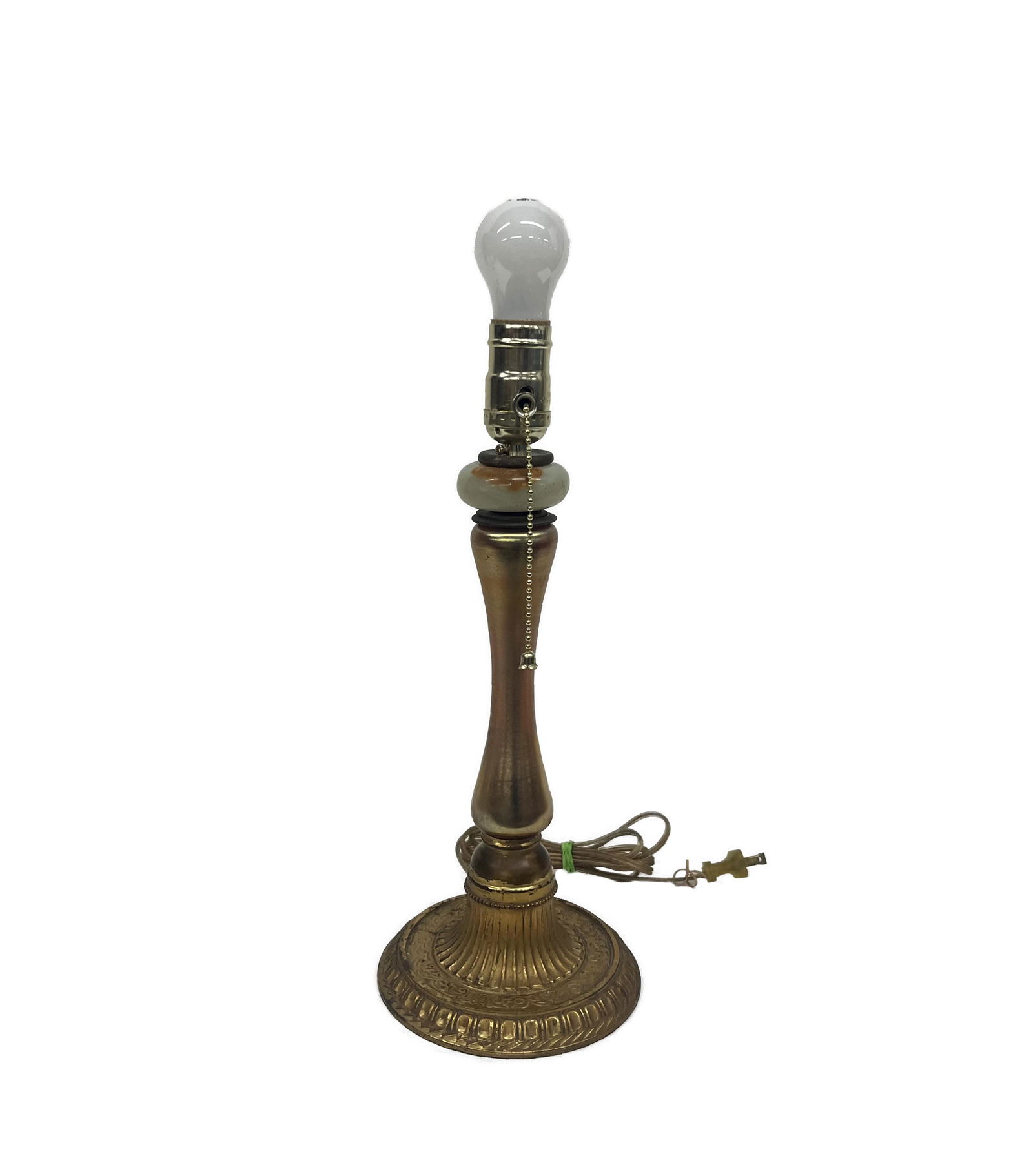 LCT Louis Comfort Tiffany Favrile Glass Lamp (1 of 7)