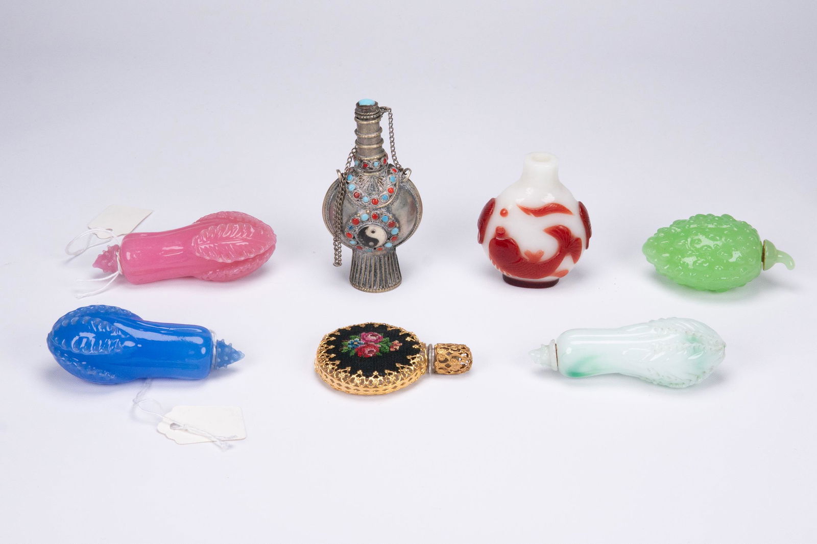 Chinese Snuff Bottle Lot (1 of 2)