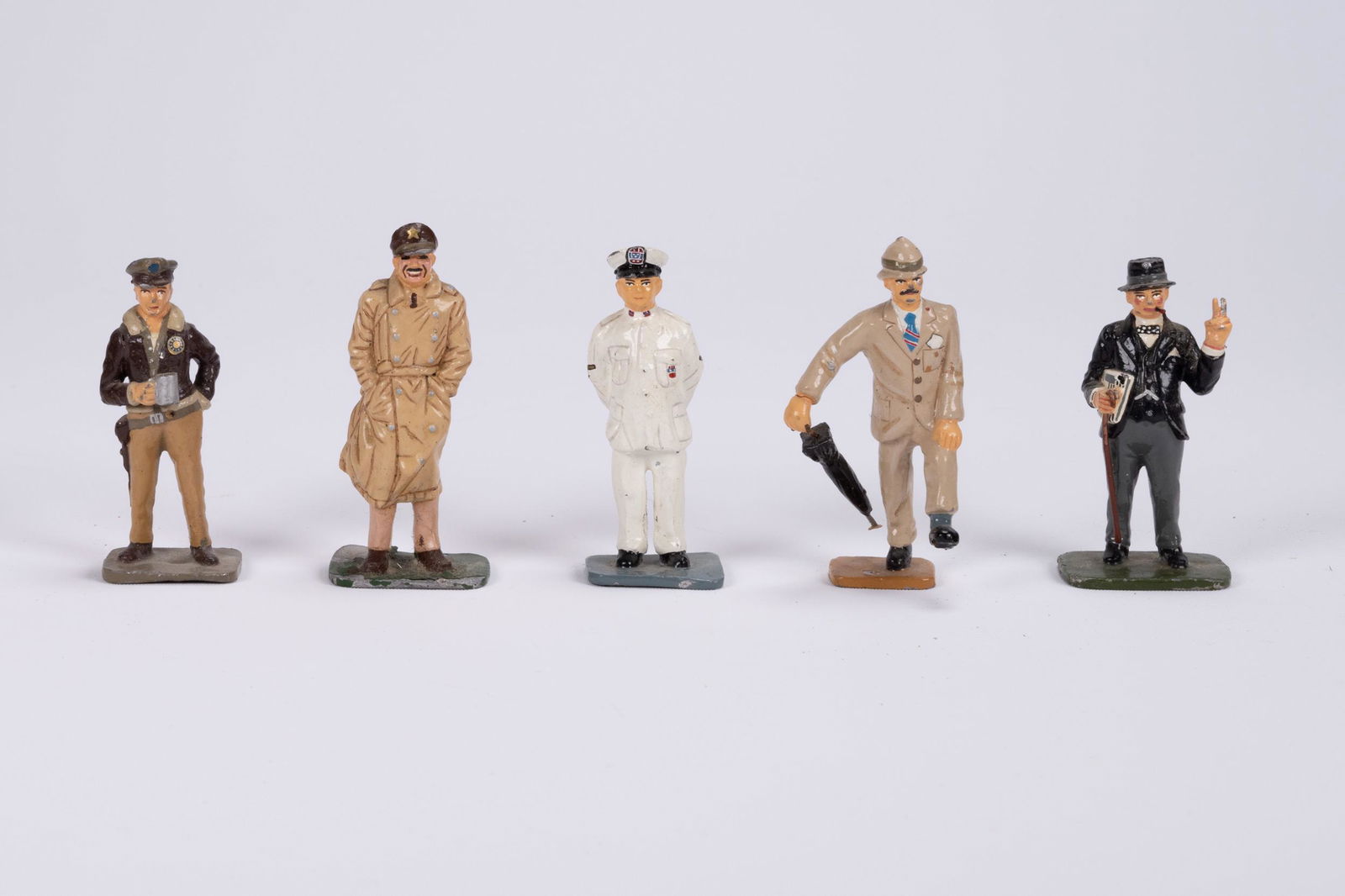 Lead Metal Figures Rough Riders Modern Army Pilots (1 of 3)