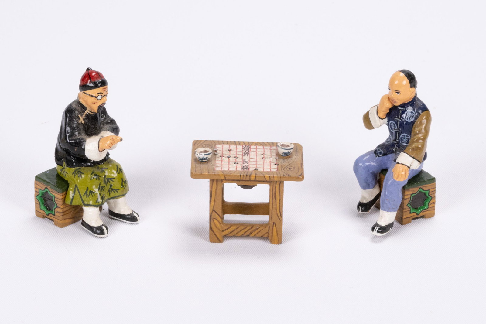 K&C Streets Of Old Hong Kong "Chinese Checkers" Unboxed: King and Country Streets Of Old Hong Kong "Chinese Checkers" Preowned Very Good Condition In Overall Good Condition Please look at Photos Closely soldier lead soldiers k&c britains britain Out of a Ne