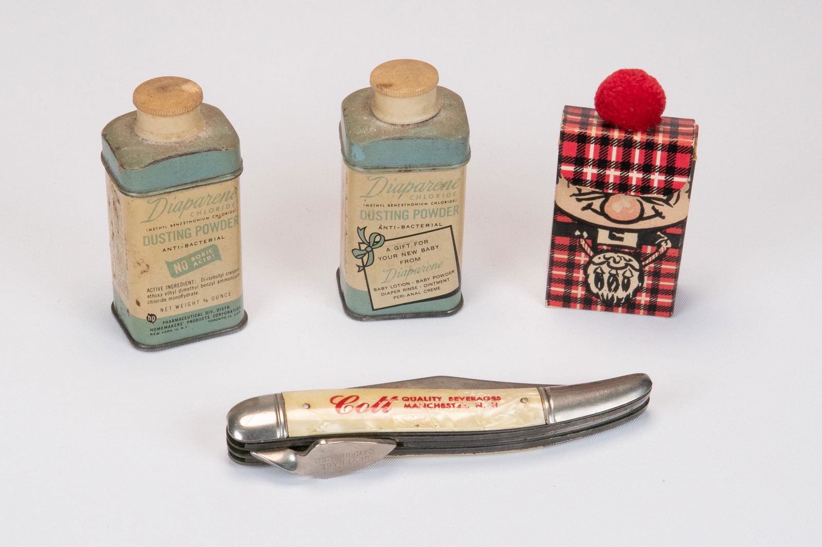 Advertising Lot Cott, Diaperene and Grants Liquor (1 of 3)